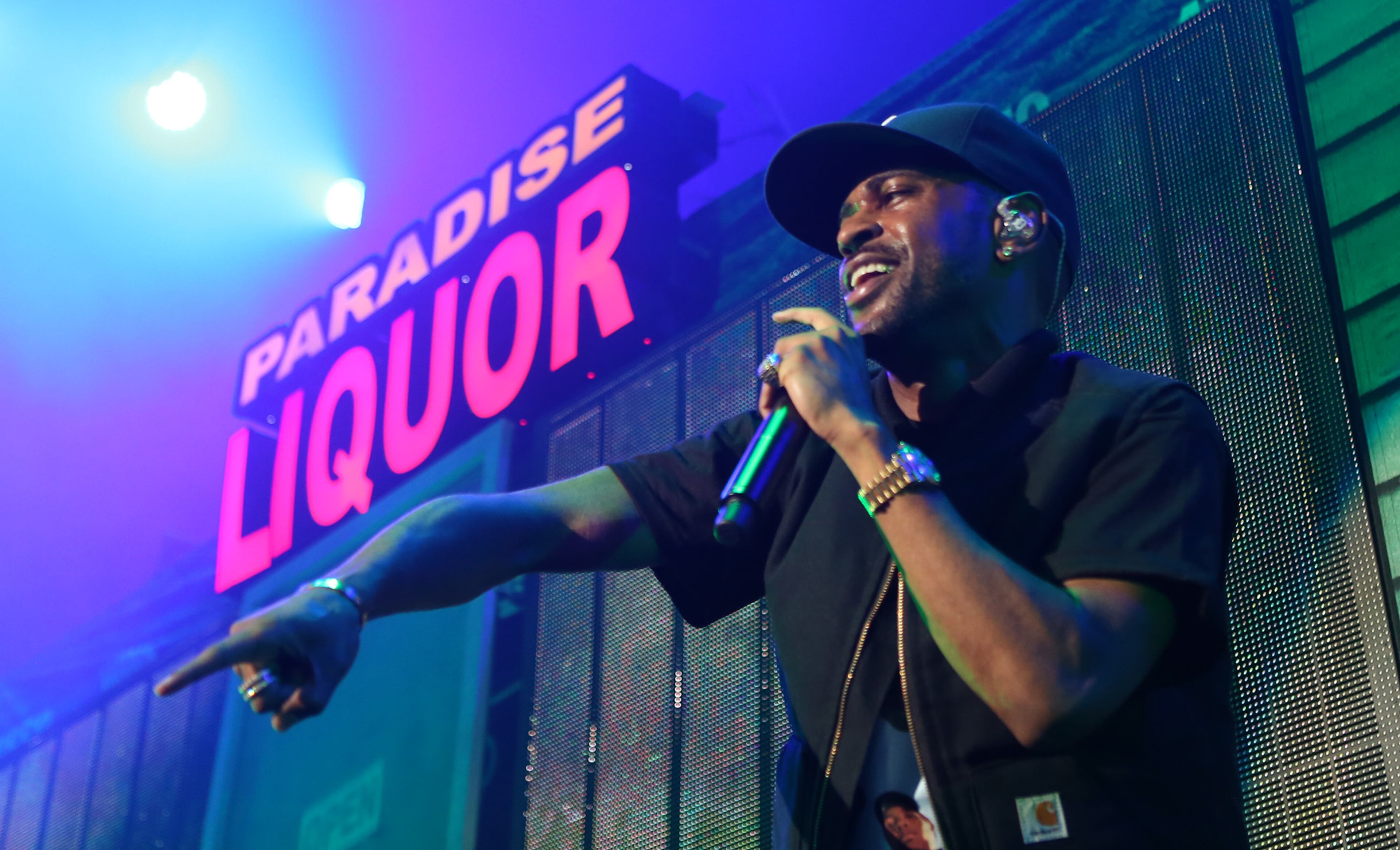 ATLANTA - Special guest and opening act for J. Cole, Detroit native Sean Michael Leonard Anderson, better known by his stage name, Big Sean, started as a protege of Kanye West and was signed on his label GOOD Music in 2007. In 2014, he signed with Roc Nation. His debut album, "Finally Famous," in 2011 under Def Jam. His third studio album, "Dark Sky Paradise," released in 2015, earned his first number one on Billboard 200. (Akili-Casundria Ramsess/Special to the AJC)