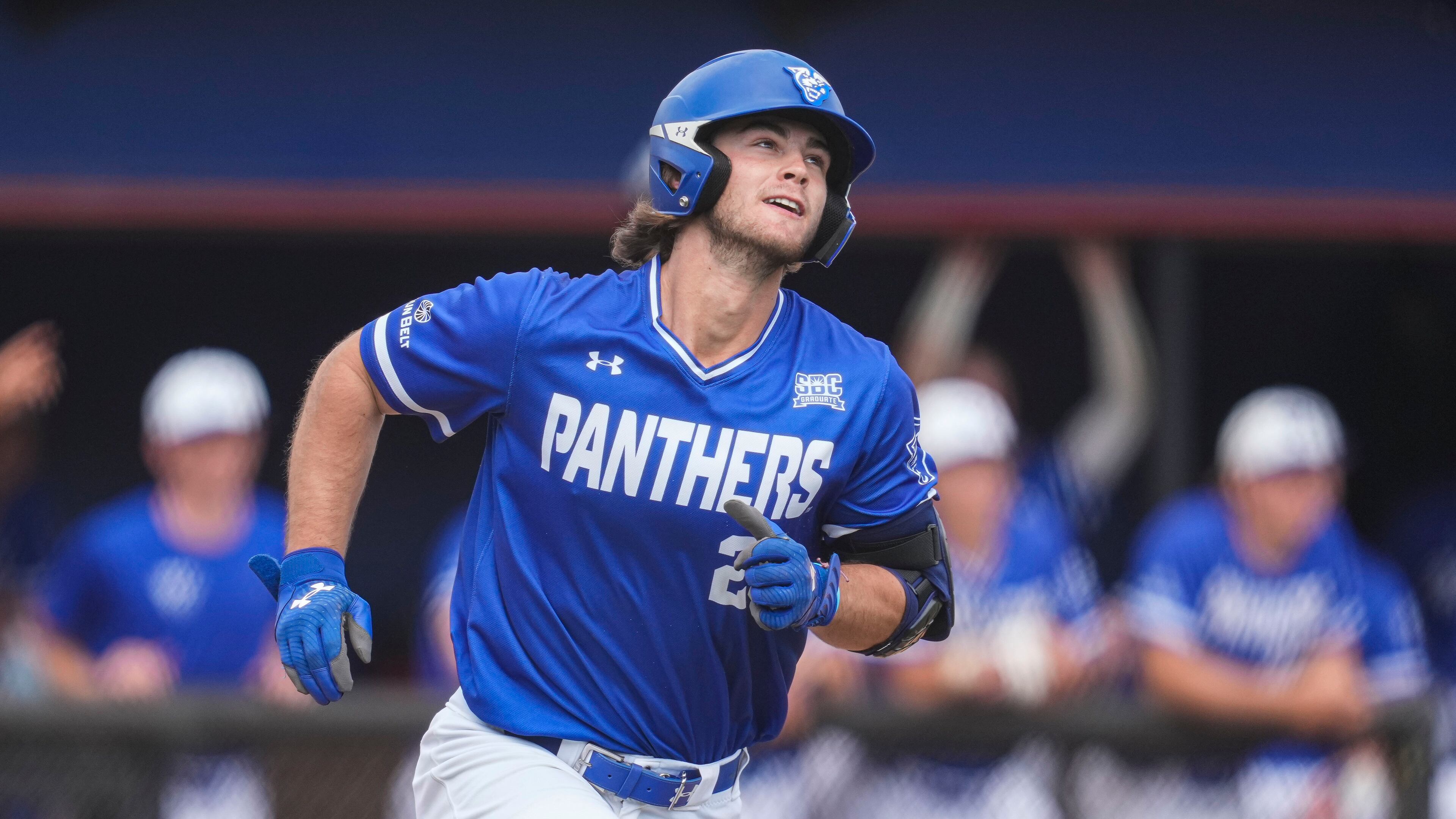 Georgia State's Max Ryerson set a school record with 22 home runs in 2022. (Photo: Dale Zanine)