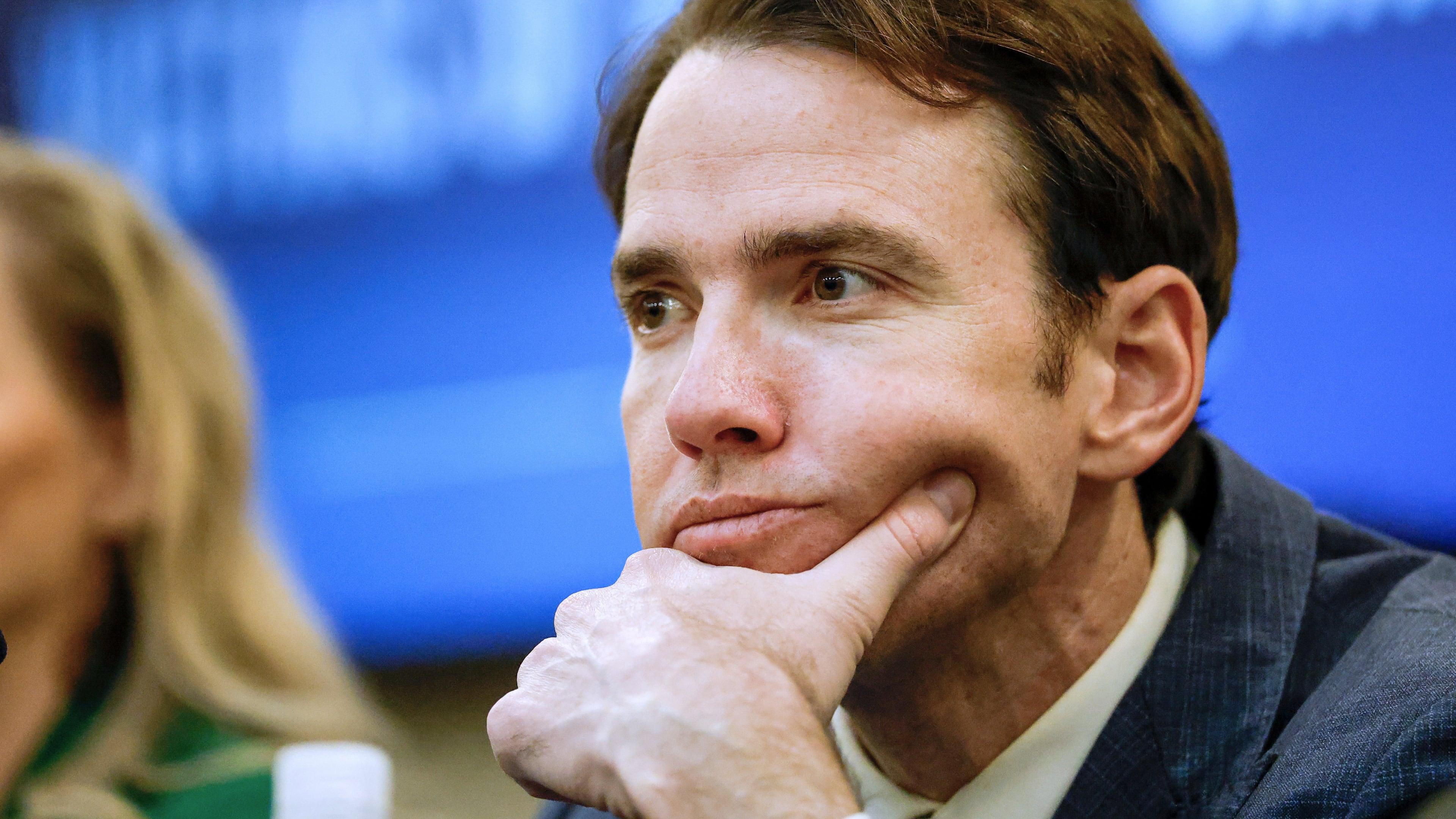 FILE - Rep. Kevin Kiley, R-Calif., listens to testimony as the House Judiciary Subcommittee on Oversight holds a field hearing on violent crime in Charlotte, N.C., Sept. 29, 2025. (AP Photo/Nell Redmond, File)