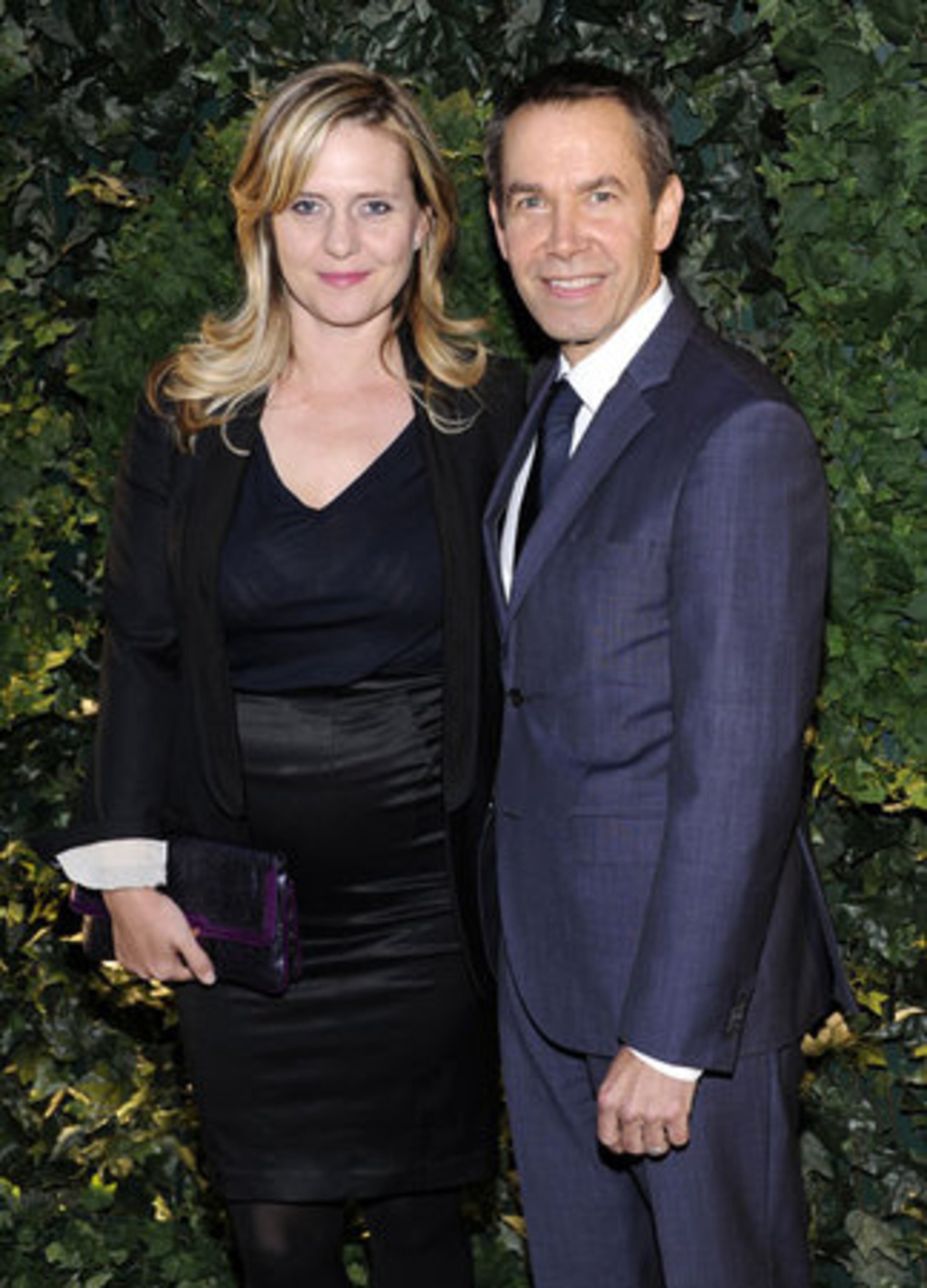 Artist Jeff Koons and wife Justine attend the Museum of Modern Art's Party in the Garden.