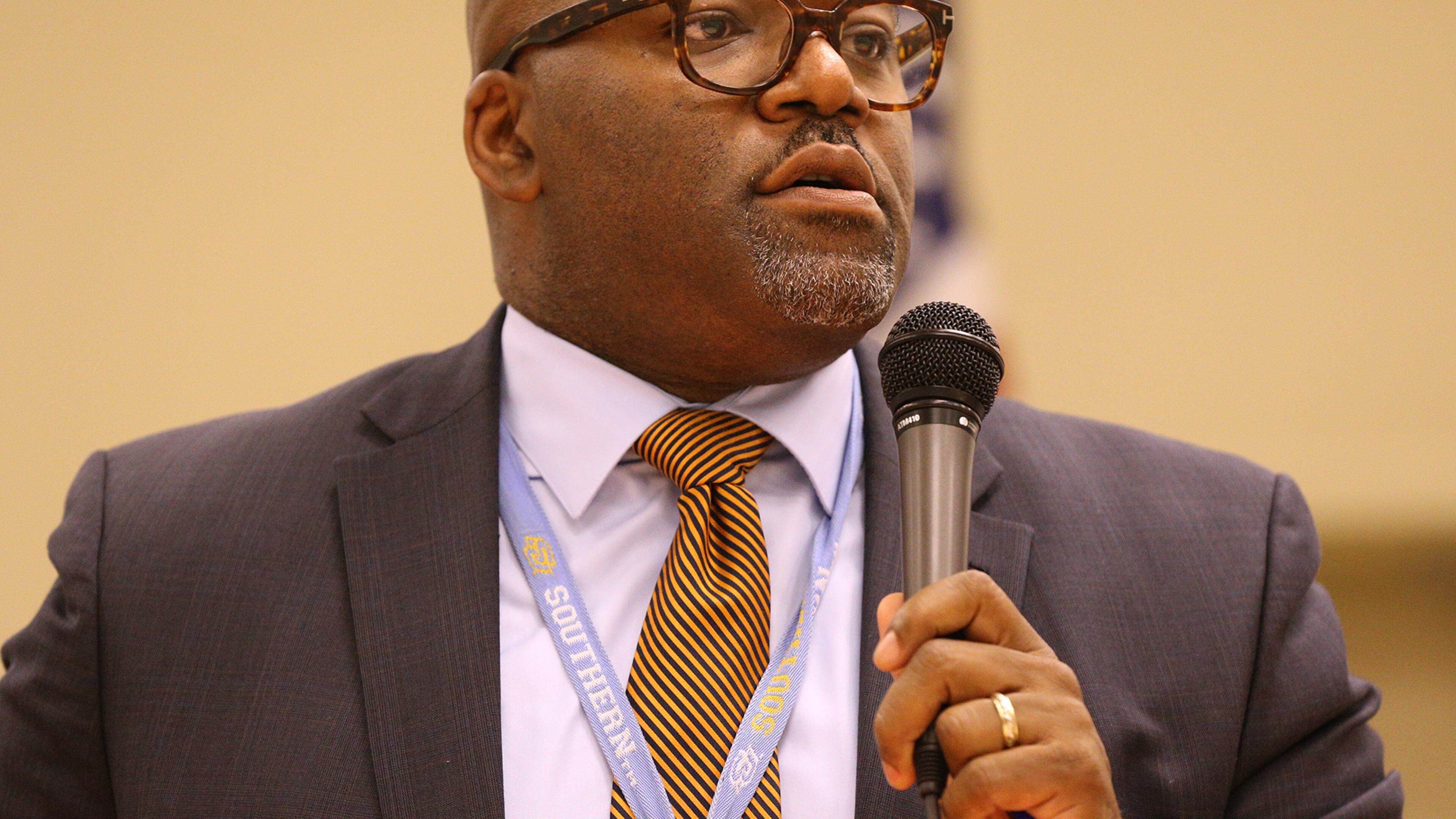 John Wright, a candidate for the Atlanta Board of Education, learned Wednesday he didn't have enough votes to earn a spot in the runoff election. Curtis Compton/ccompton@ajc.com