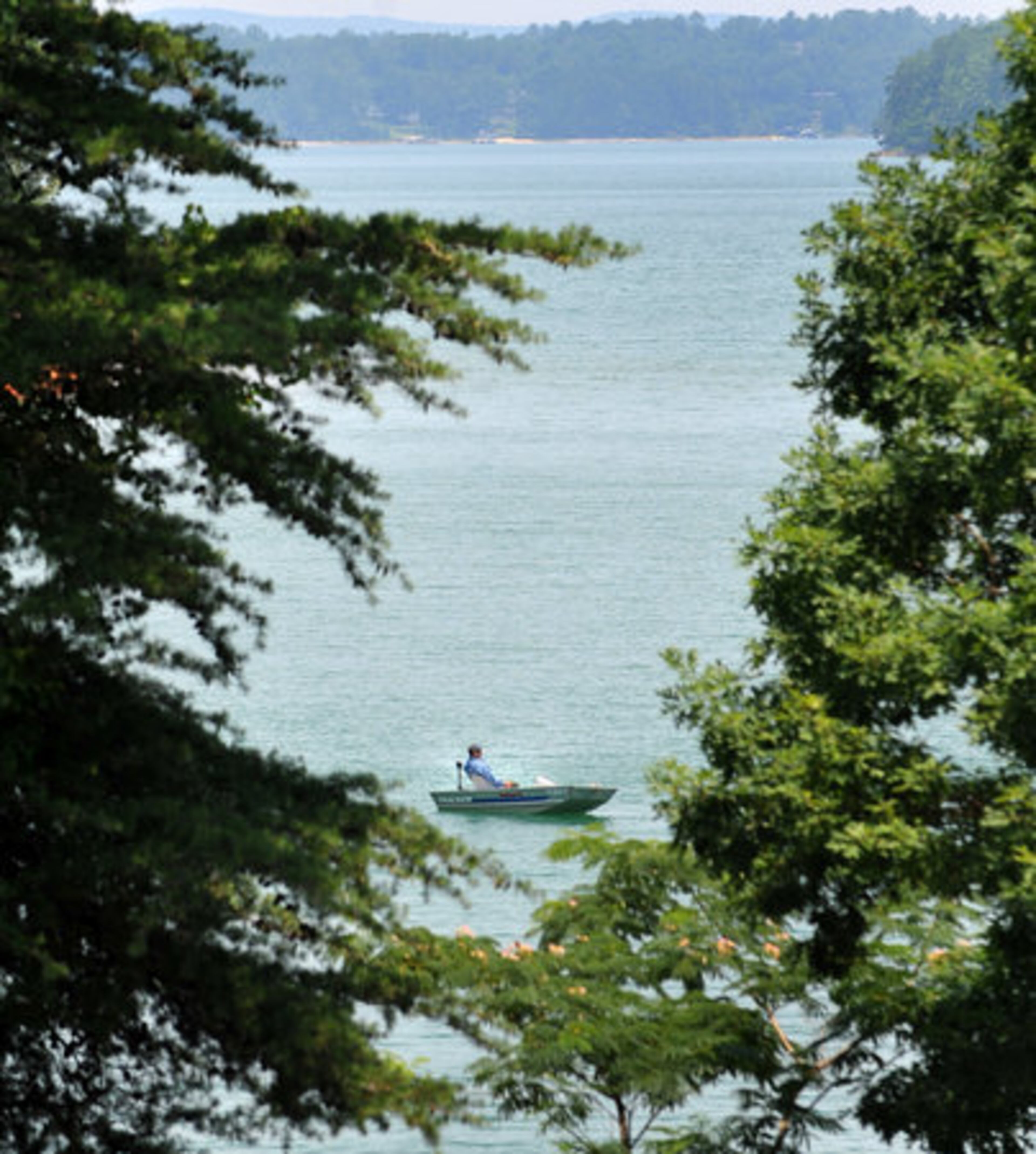 John Mark Thorne, who runs fishing charters from the Dam Store on Buford Dam road said the "lake is up, alive and well." He said fishing never really dropped off, but the drought, coupled with the economy took a huge bite out of the business.
