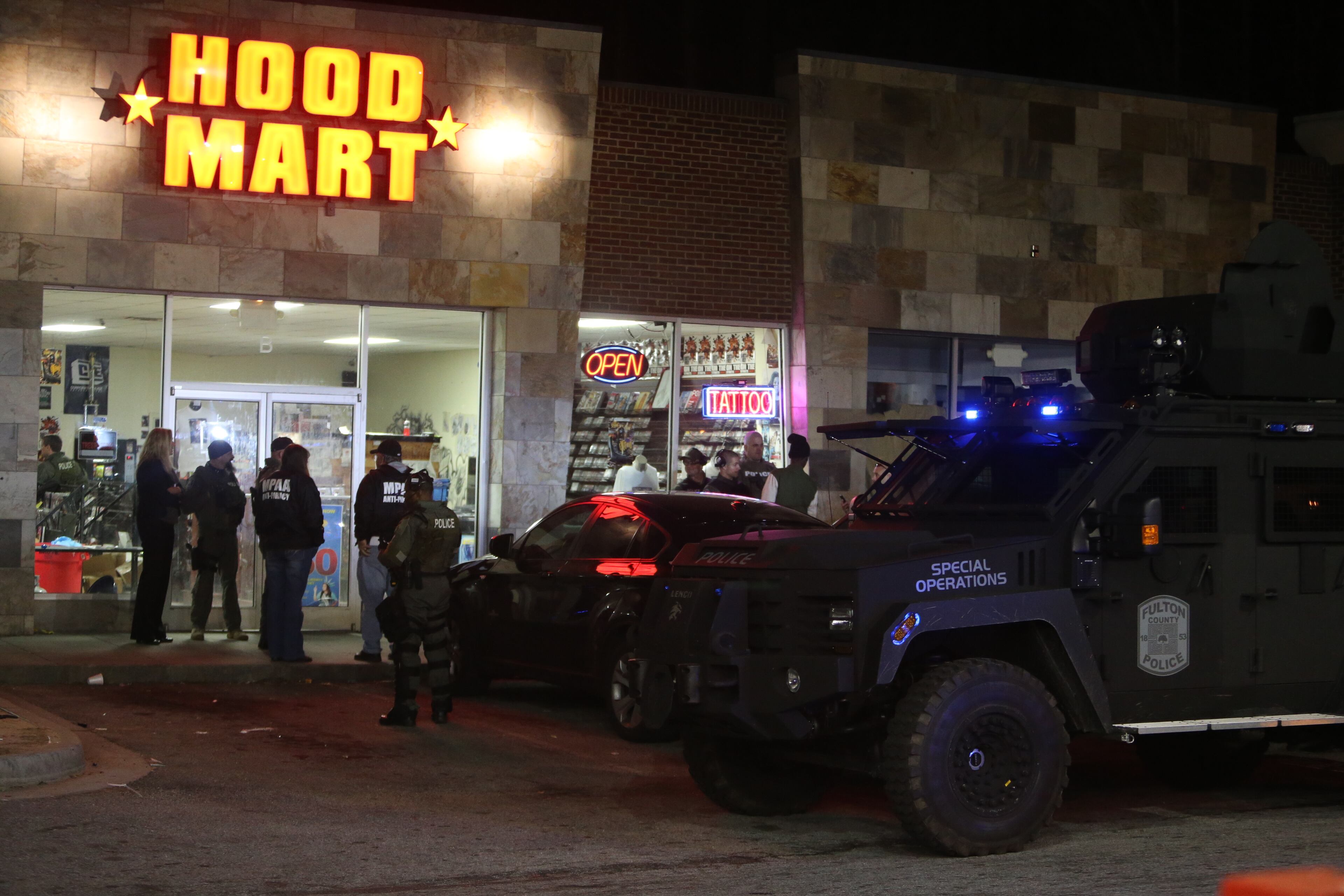Complaints of drug activity at the Hood Mart, located at 5990 Old National Highway, prompted an investigation on Feb. 28, 2014.
