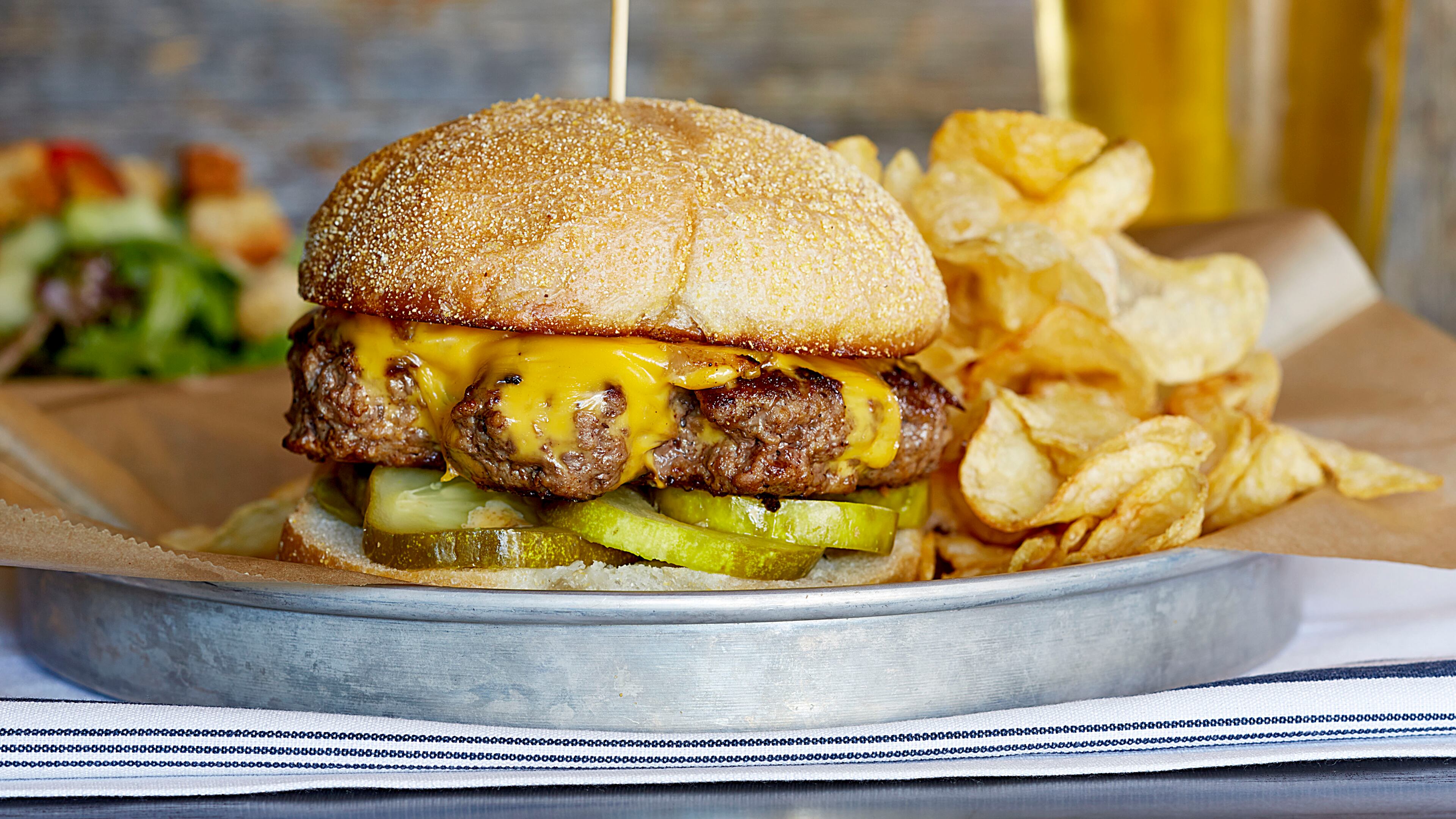 Get a burger, side and beer for $12 every Monday at The Big Ketch.