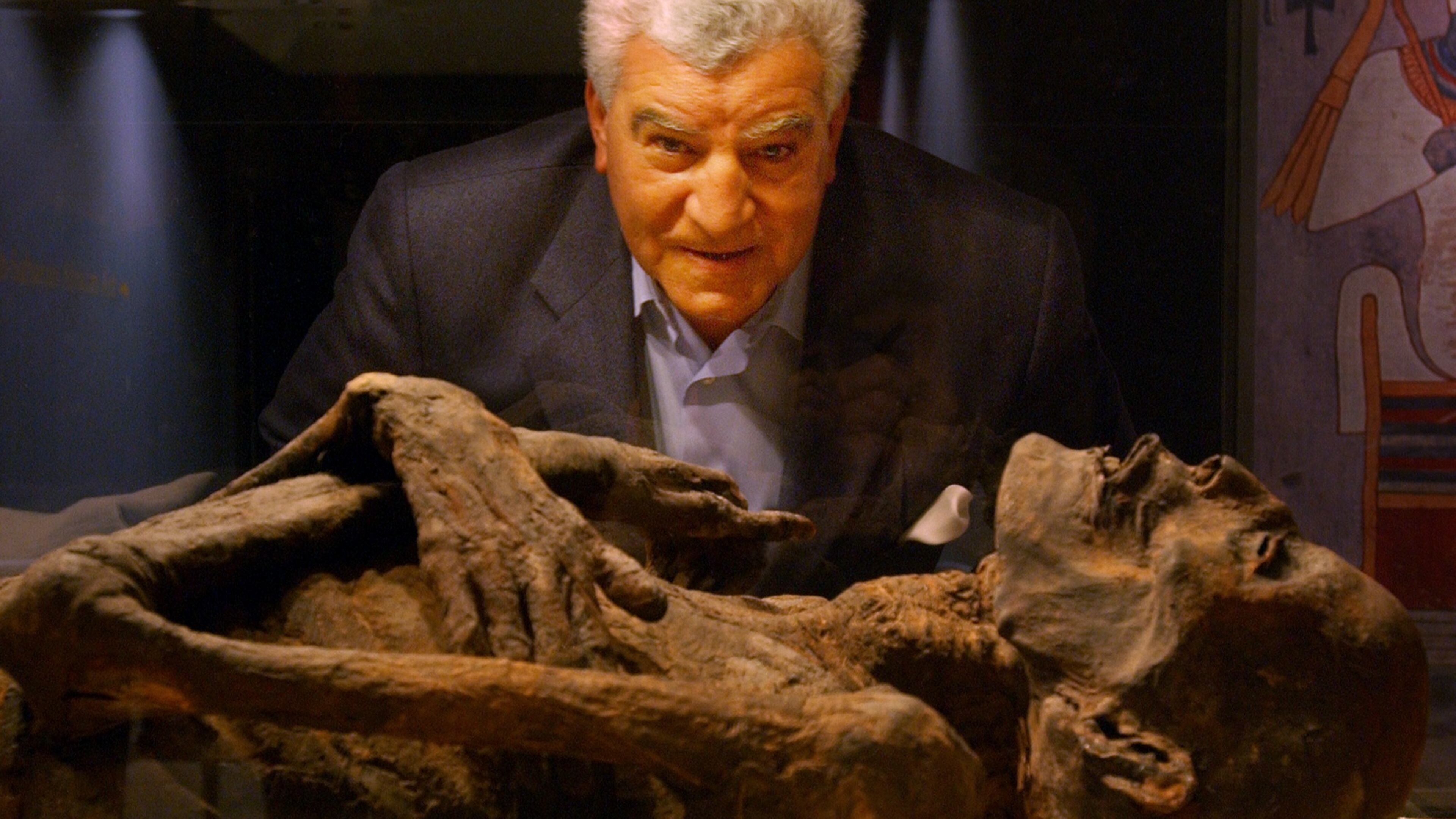 Photographed in 2003, Zahi Hawass, director of the Supreme Council of Antiquities in Egypt, worked with the Michael C. Carlos Museum to return the mummy believed to be Ramesses I to Egypt after it was exhibited at Emory. (AJC staff)