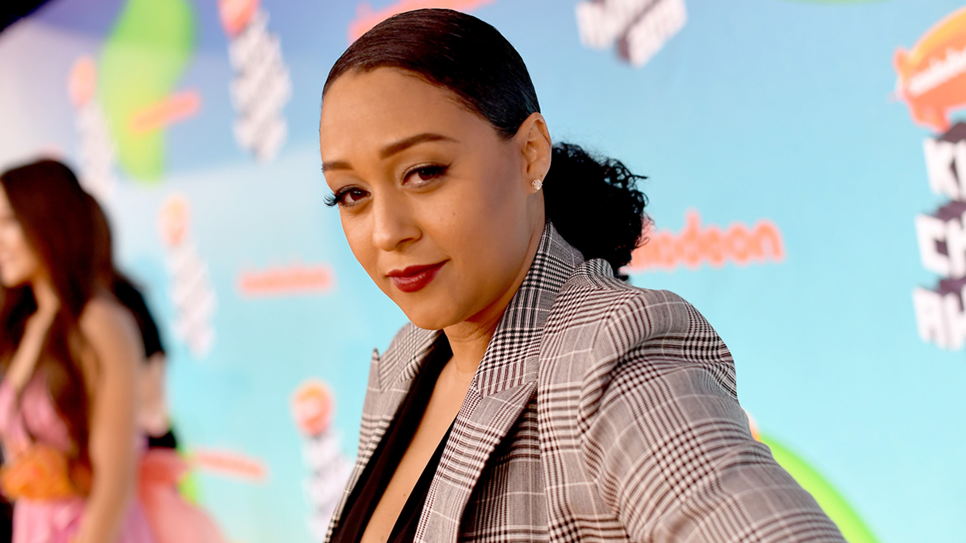 LOS ANGELES, CA - MARCH 23: Tia Mowry attends Nickelodeon's 2019 Kids' Choice Awards at Galen Center on March 23, 2019 in Los Angeles, California. (Photo by Matt Winkelmeyer/Getty Images)