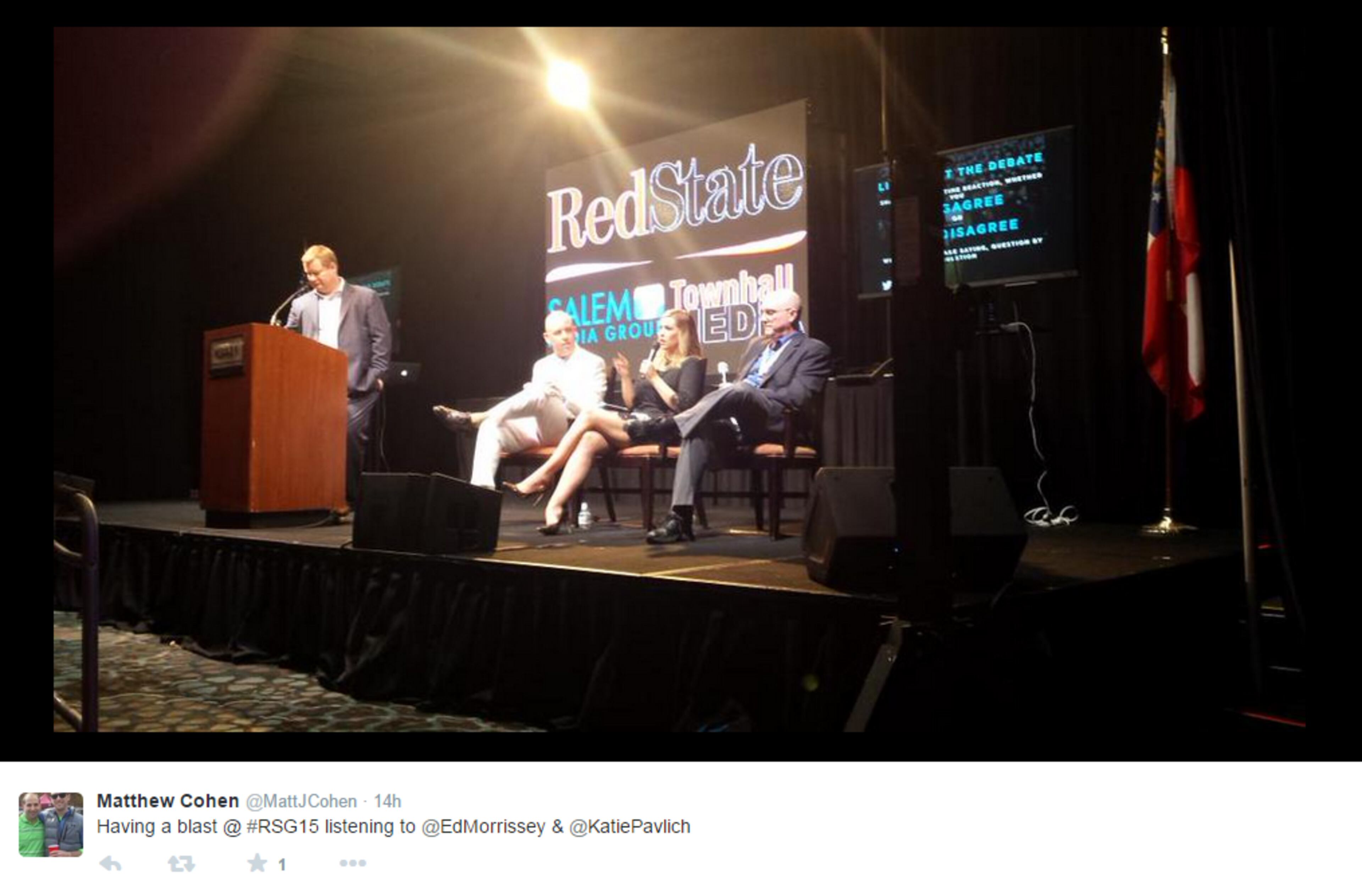 People are converging on Atlanta, Georgia to attend the RedState Gathering at the Intercontinental Buckhead. The sold-out event is a three-day convention of top GOP elected officials, activists and journalists. Find out more about the RedState Gathering here.