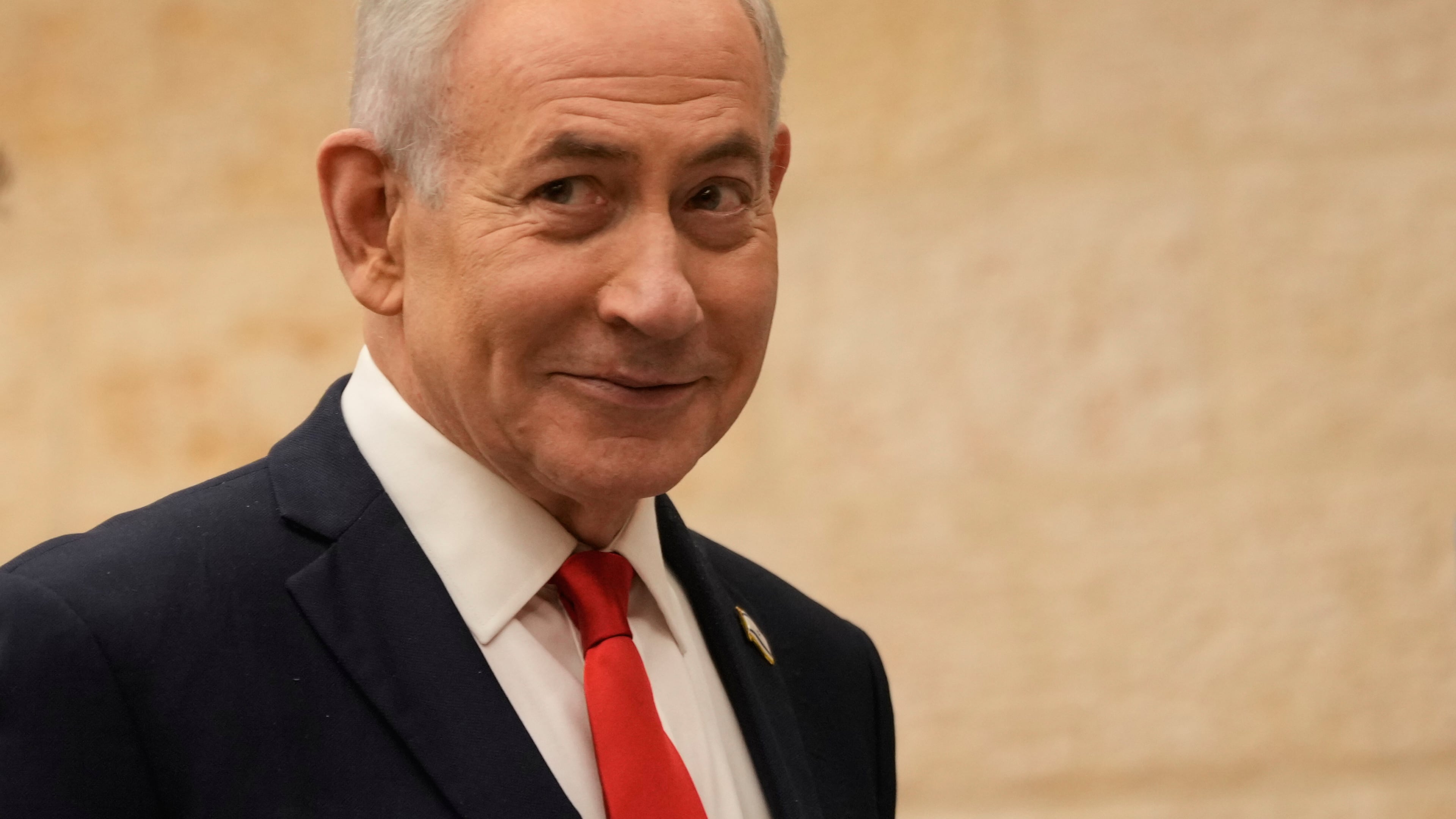 Israeli Prime Minister Benjamin Netanyahu, casts his ballot in his Likud party primary elections ahead of Israel's general election in October, in Jerusalem, Monday, Aug. 17, 2026. (AP Photo/Ohad Zwigenberg, Pool)