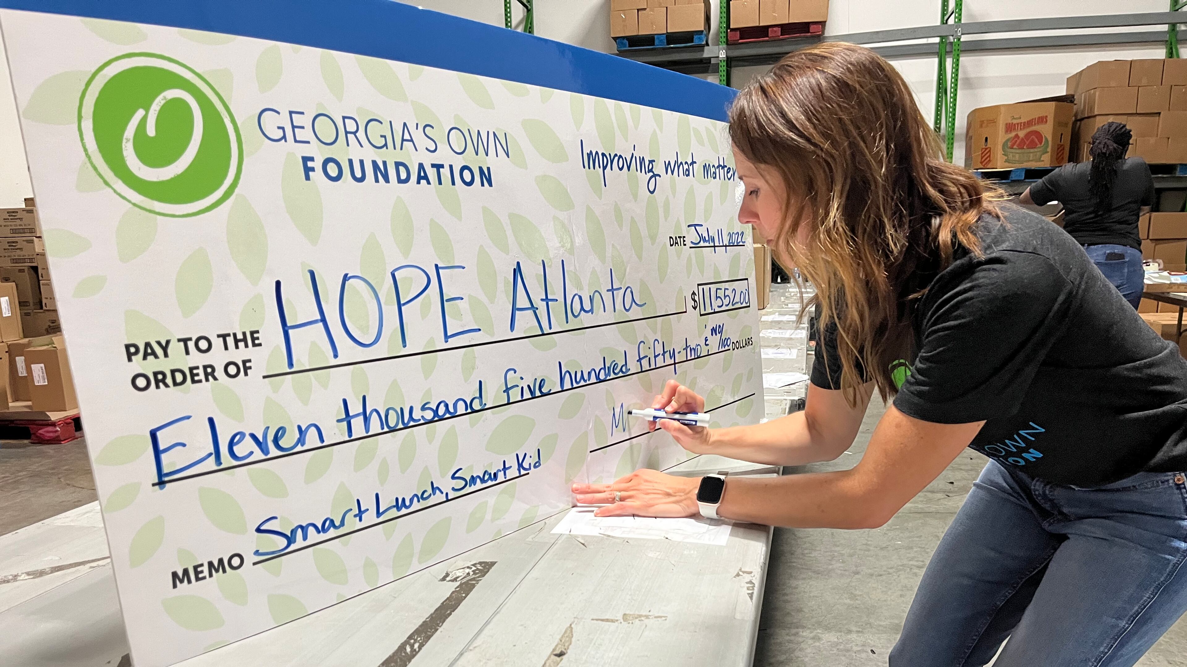 The Georgia's Own Foundation supports many local nonprofits, including HOPE Atlanta, in it's efforts to empower Atlanta's youth. Courtesy of Georgia's Own Foundation