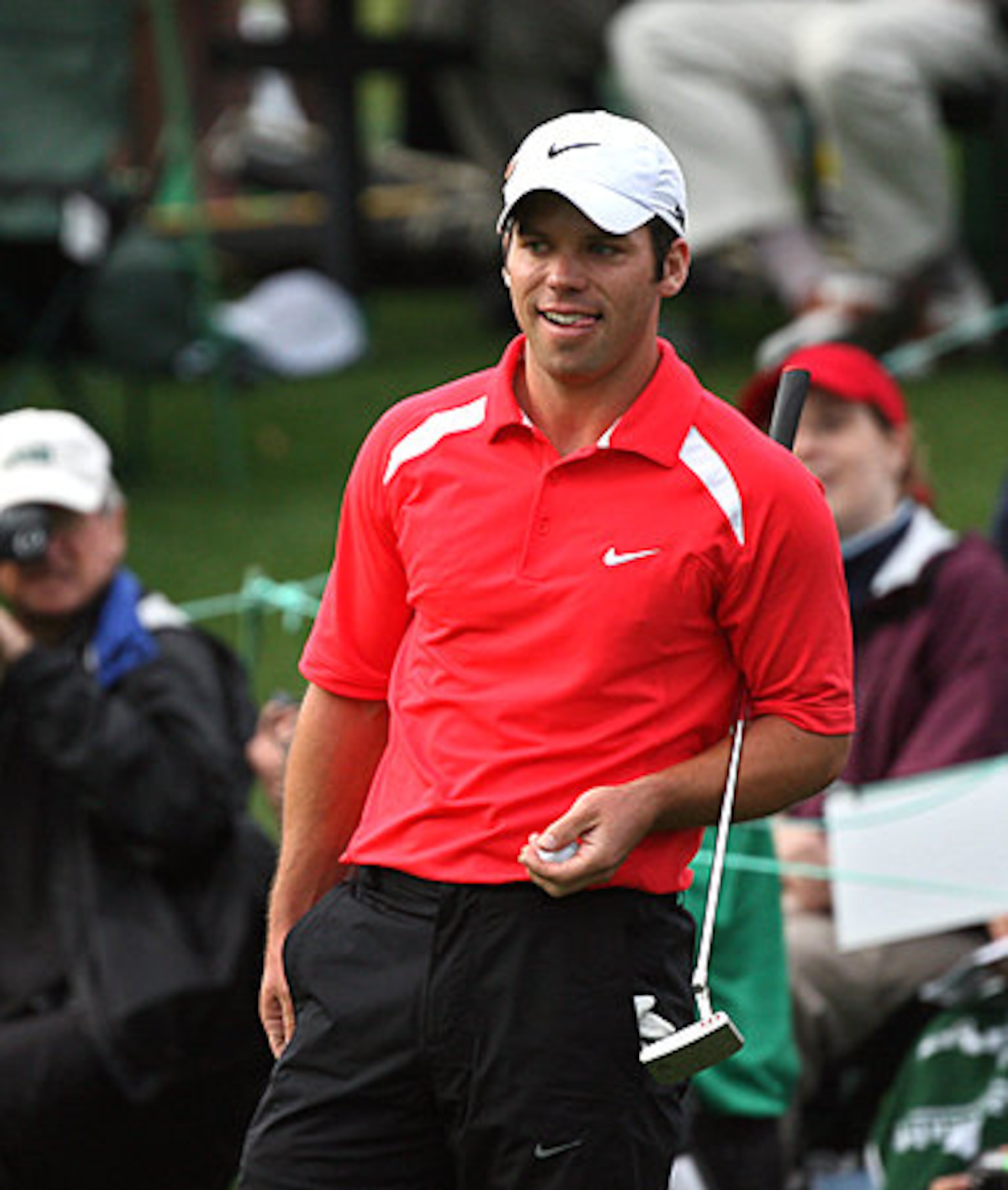 Even if you don't think his tongue sticking out is sexy, some think Paul Casey from England definitely is.