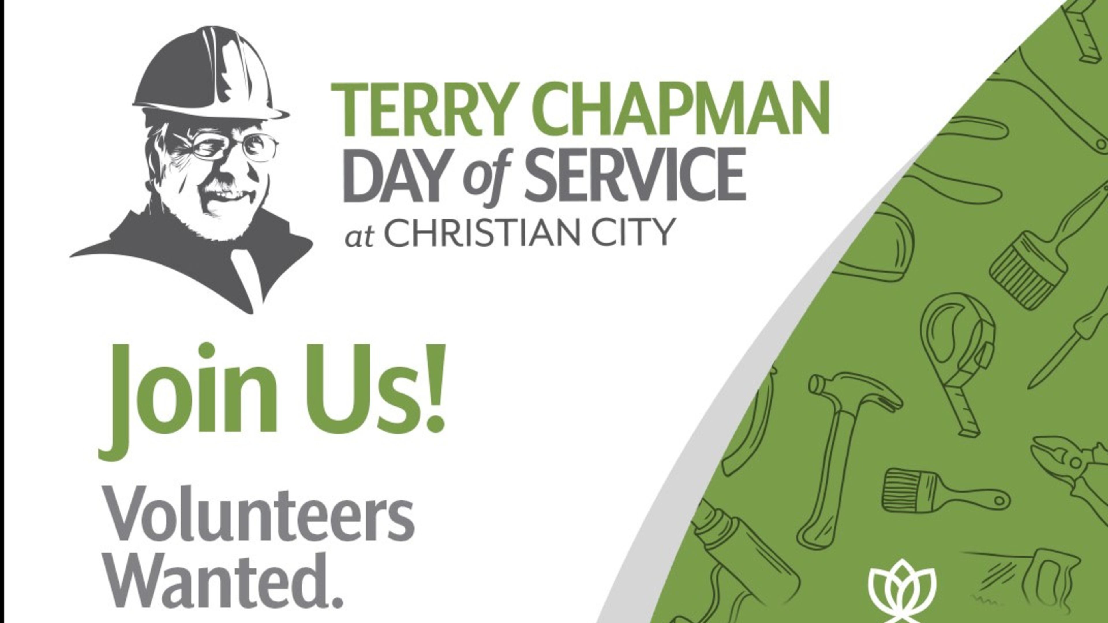 Volunteers are welcome to help during the first Terry Chapman Day of Service from 9 a.m. to 1 p.m. Sept. 30 on the Christian City campus near Union City. (Courtesy of Christian City)