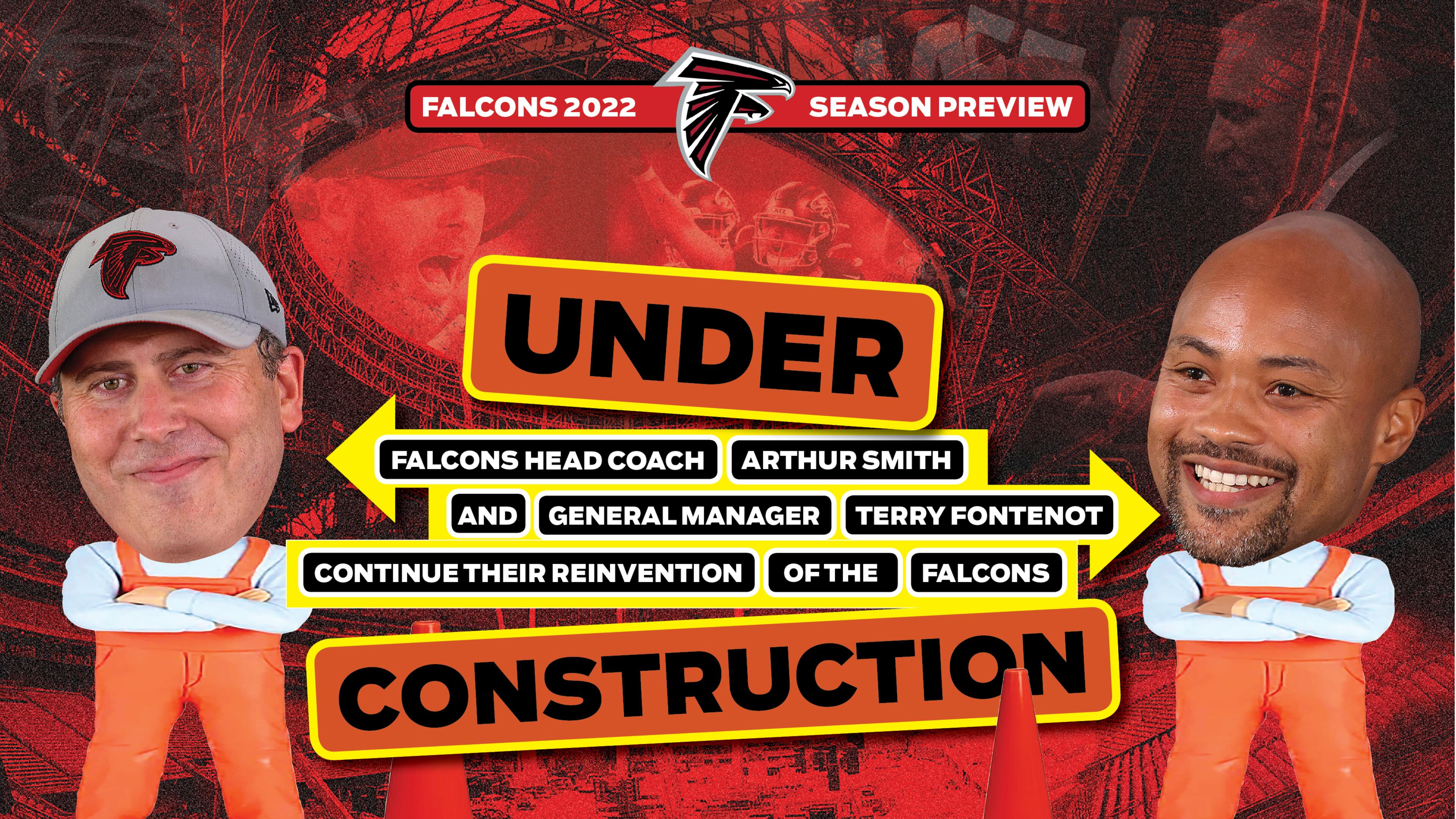 Falcons 2022 Season Preview cover illustration by ArLuther Lee