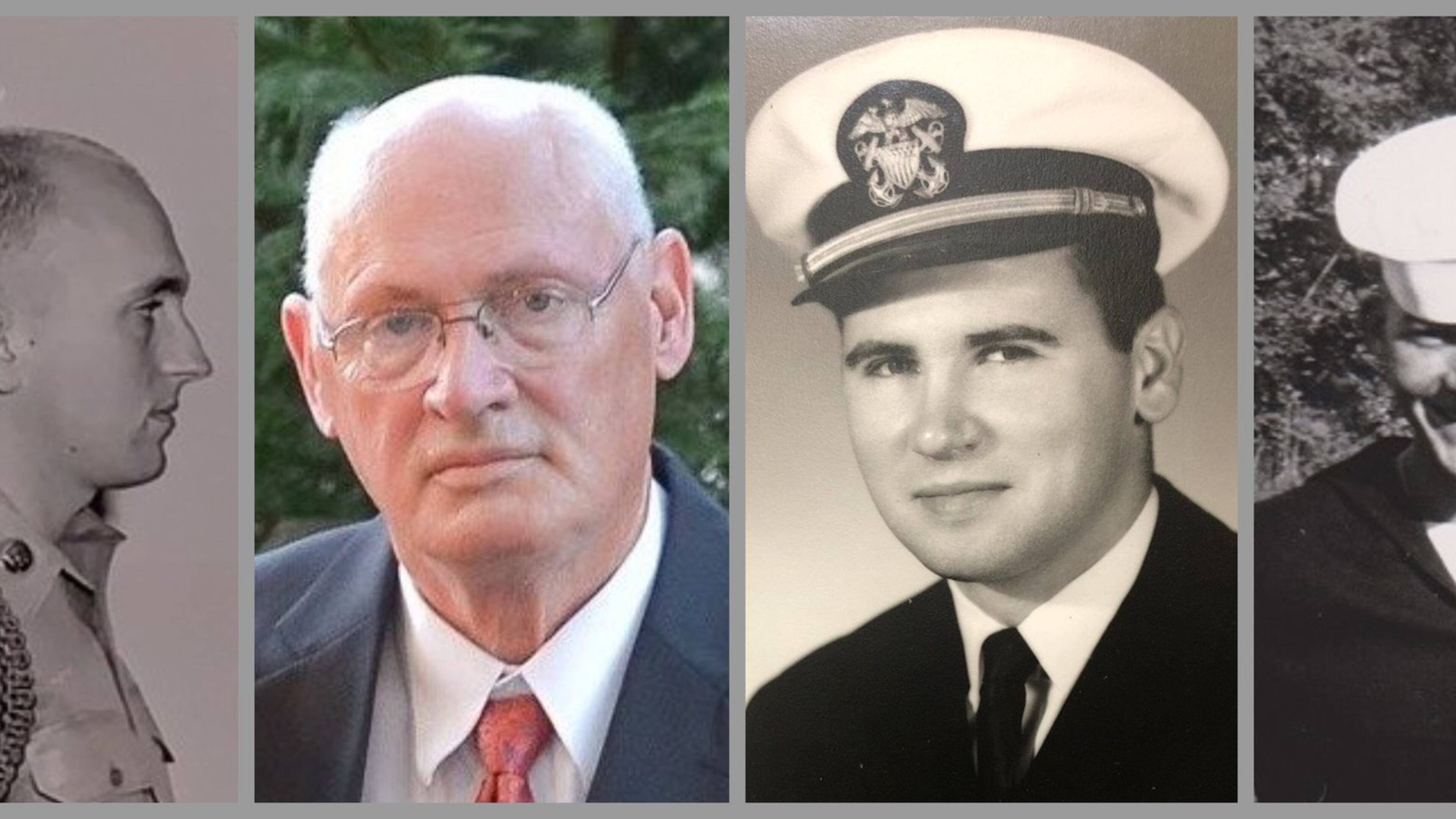 Gerhardt Hoff (from left), Bob Hopper, Hugh Robinson and Scott Chadwick are among the Georgia veterans who have died from COVID-19.