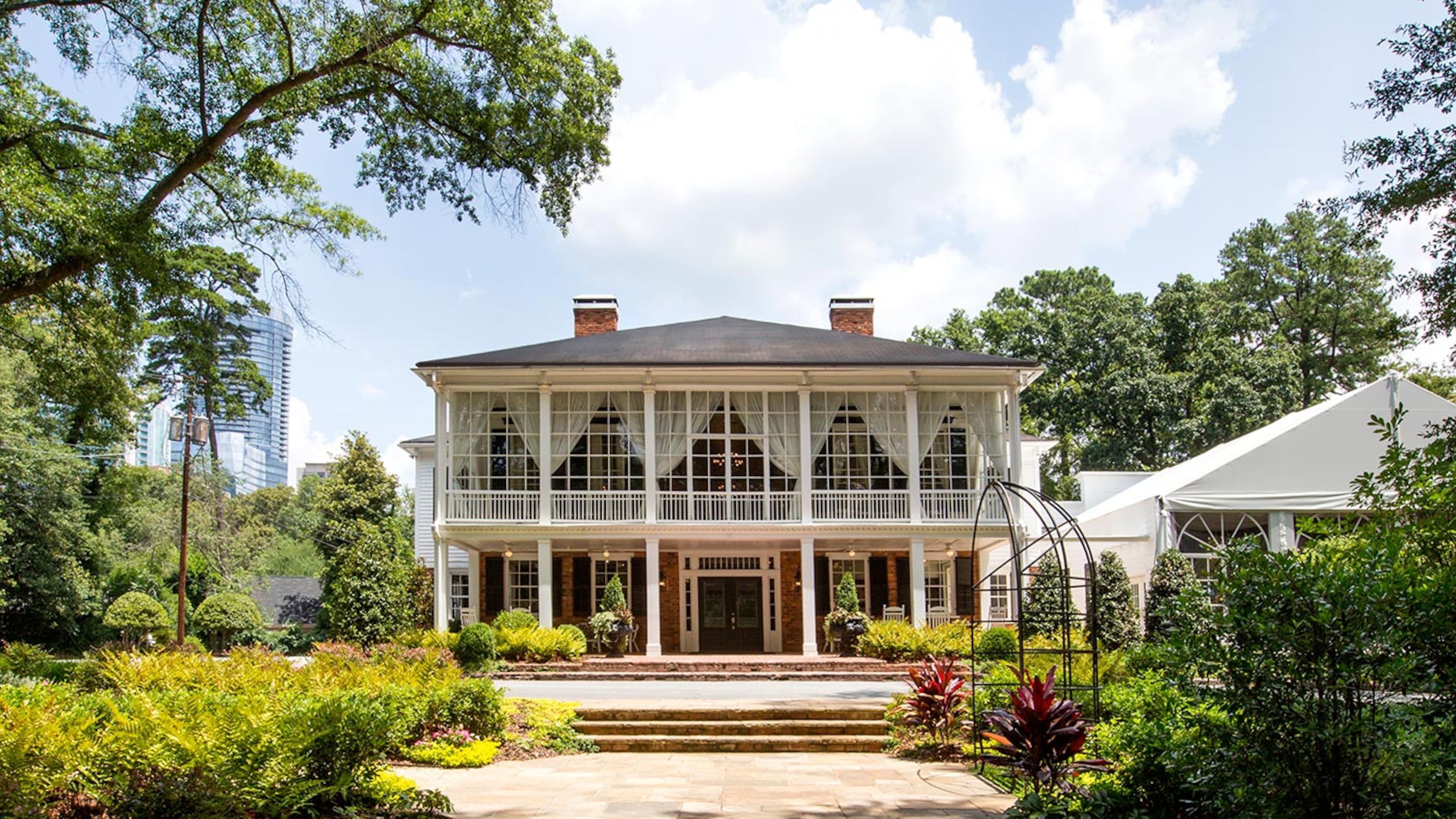 The Estate, which once was the restaurant, is an event space in Buckhead. It was built in 1797 in Wilkes County and moved to Buckhead.
Courtesy of The Estate
