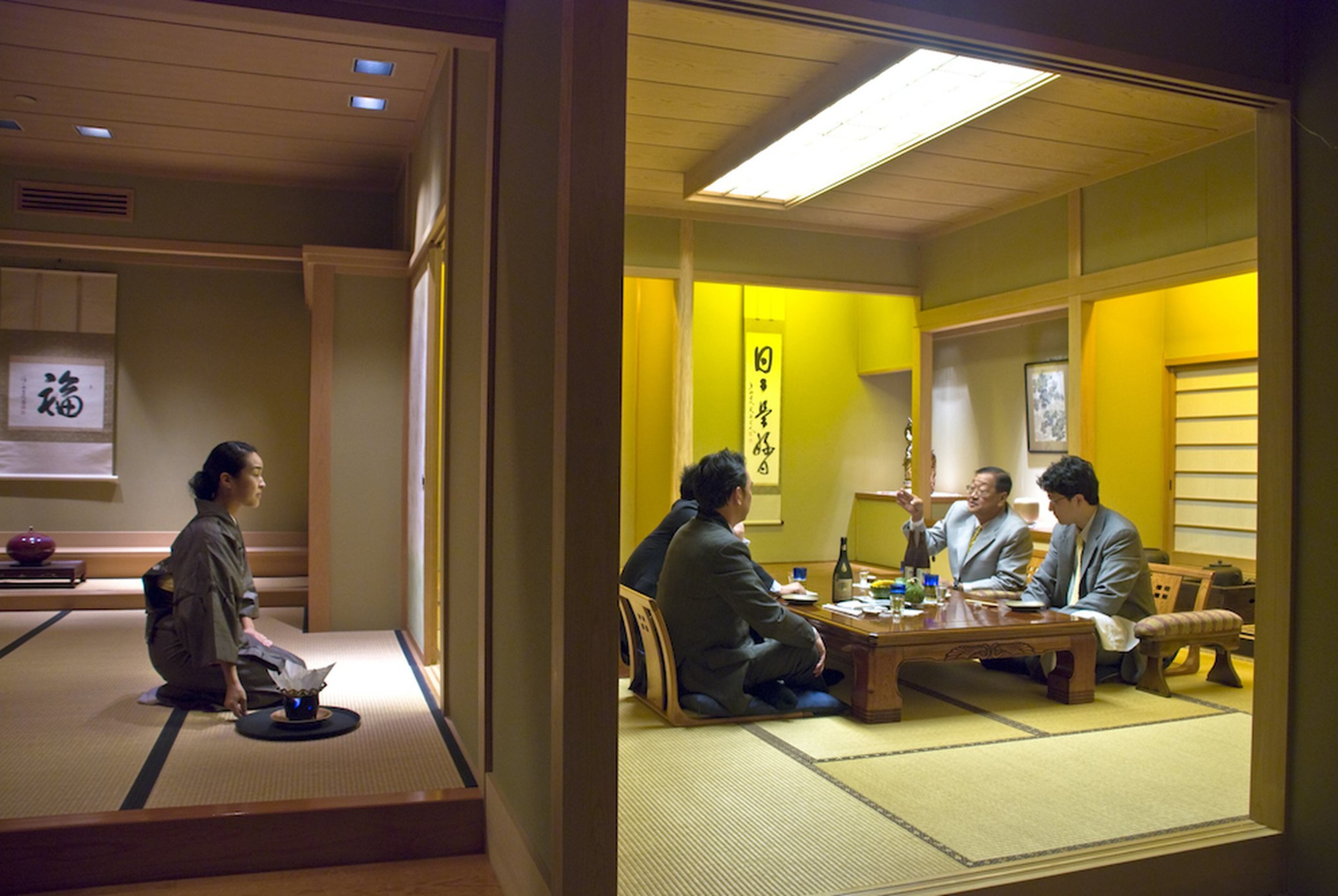 The 200-seat Nakato offers hibachi, sushi, traditional Japanese dining and tatami rooms — meditative, minimalist spaces characterized by low platform tables and straw mats.