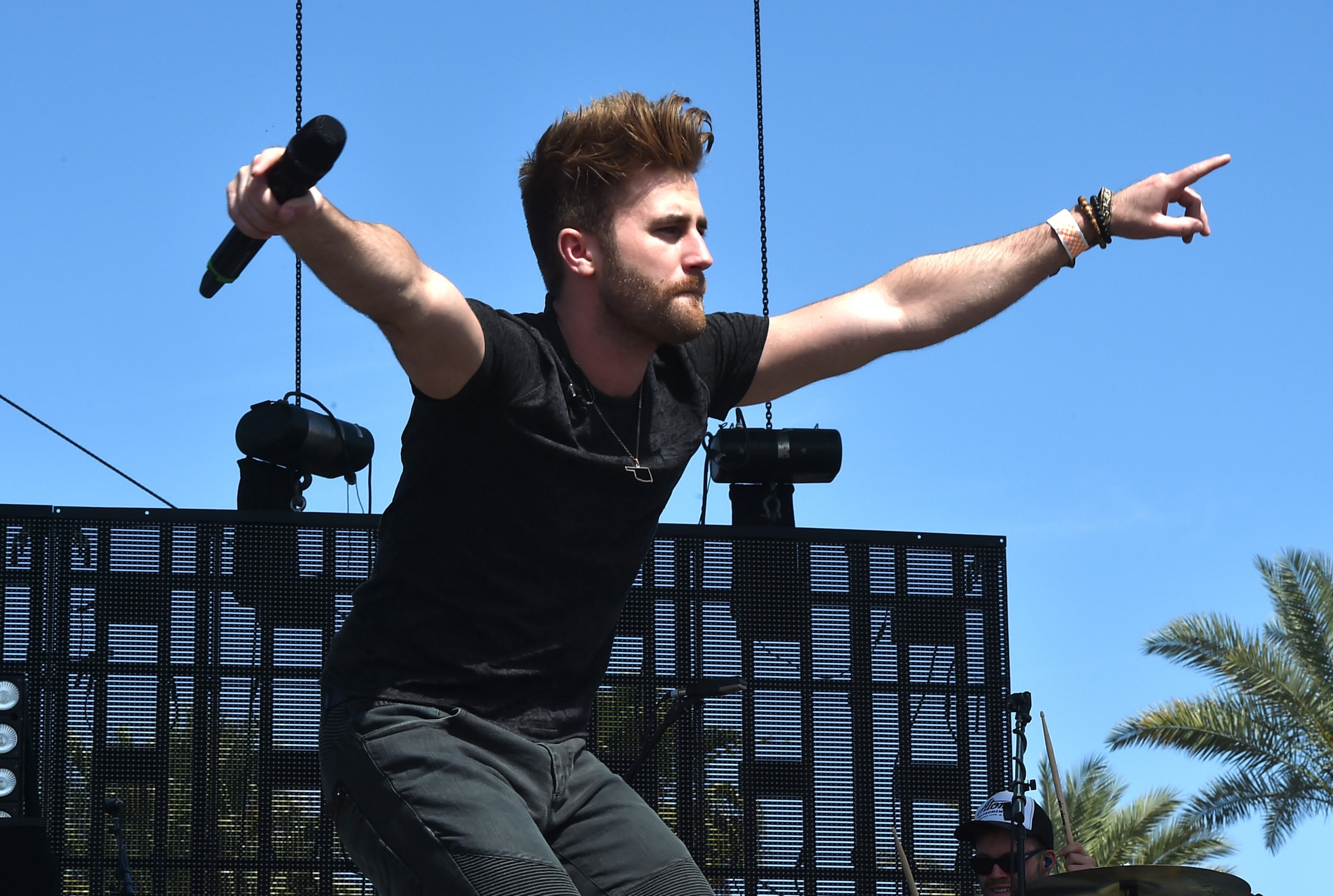 Colton Swon was cut right before the live shows in Season 7. He made it to the finale of "The Voice" Season 4 and formed The Swon Brothers with his brother, Zach. (Photo by Kevin Winter/Getty Images for Stagecoach)