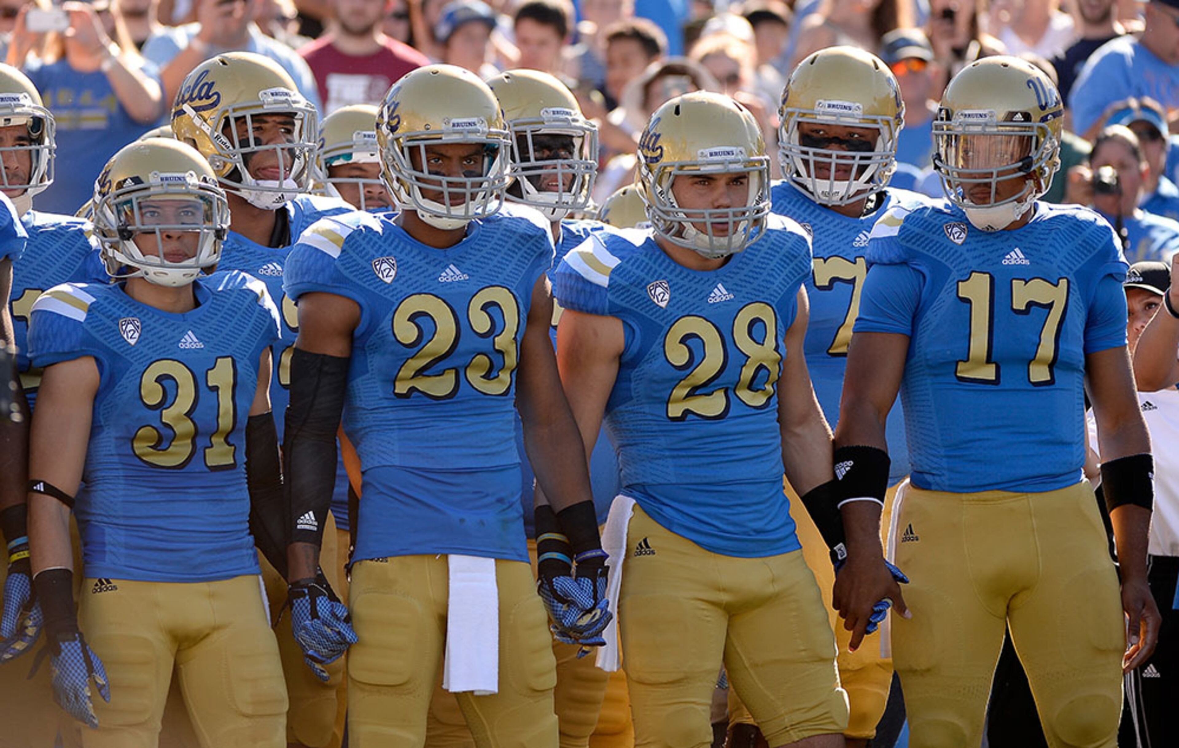 The Bruins went 10-3 (6-3 in Pac 12) last season, with losses against Utah, Oregon and Stanford. UCLA opens the 2015 season at home against Virginia and faces 33/1 odds to finish as national champions.