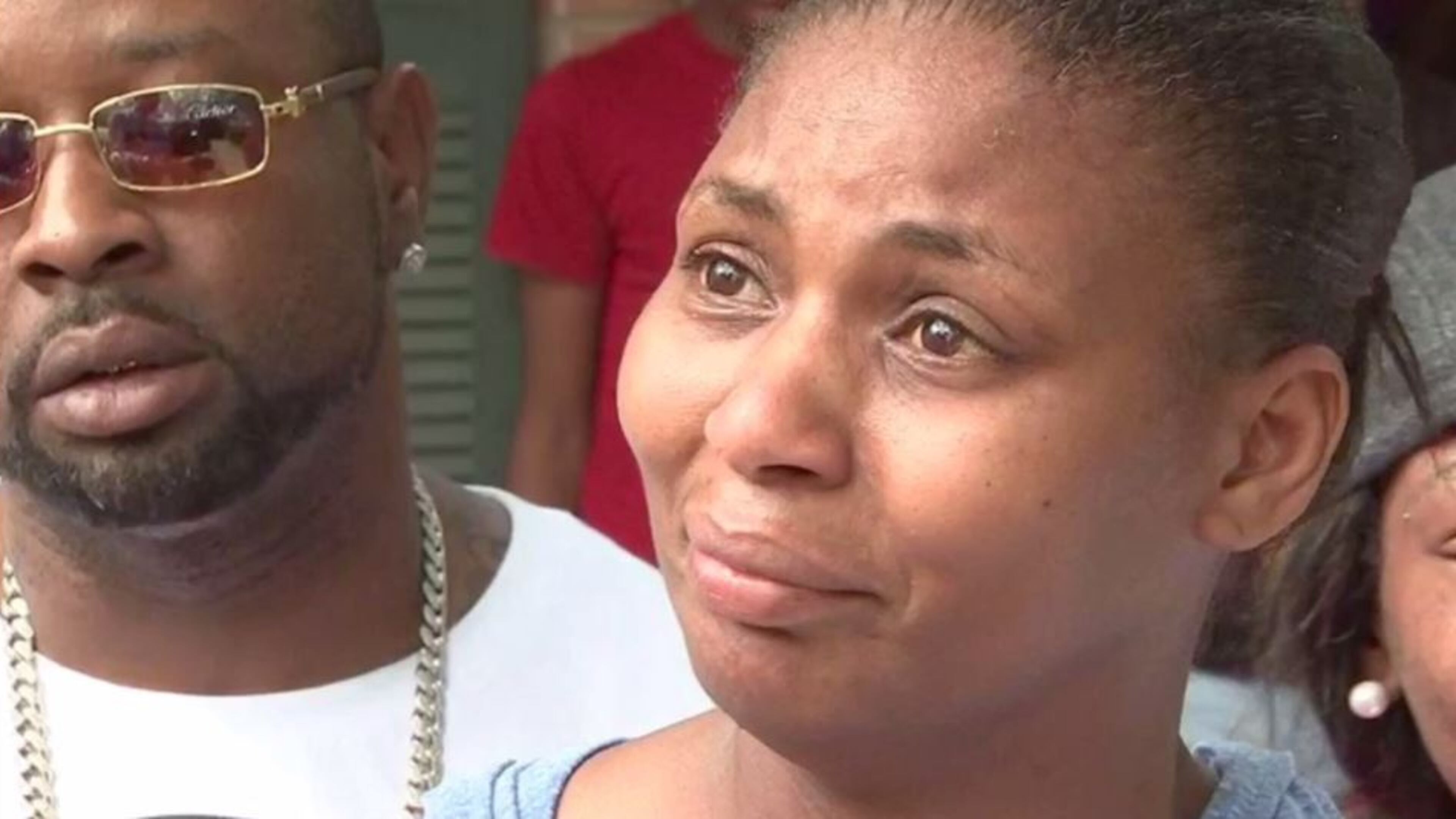 Tasandra Wilkerson tells Channel 2 Action News she wants to know what happened when her son was shot and killed at an Atlanta gas station on Friday. (Credit: Channel 2 Action News)