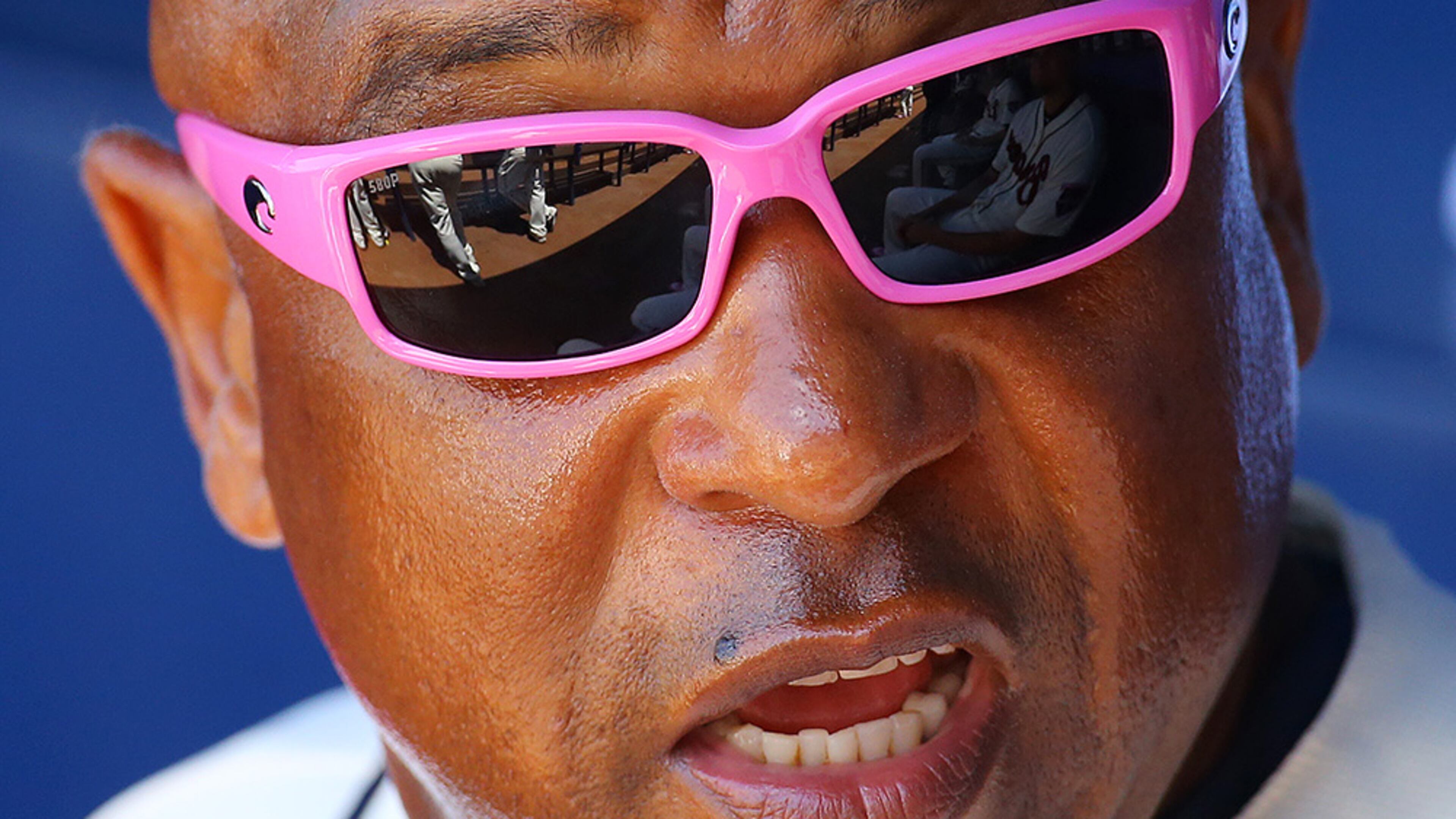 Pink will be the color of choice in the Braves' clubhouse Sunday for Mother's Day.