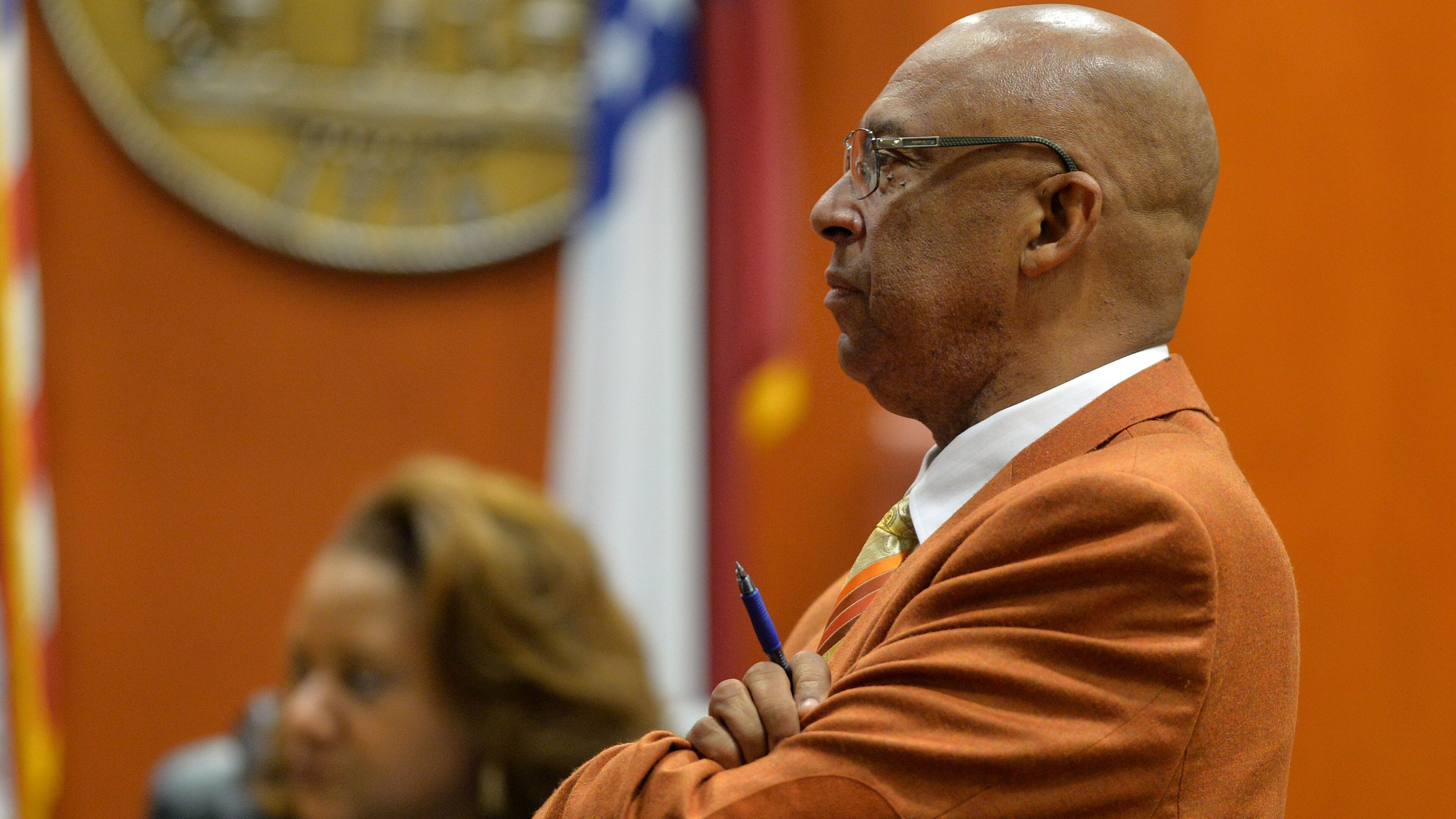 Decatur attorney Dwight Thomas, who represents DeKalb County defendant Terrance Medina. (Kent D. Johnson / AJC 2014 file)