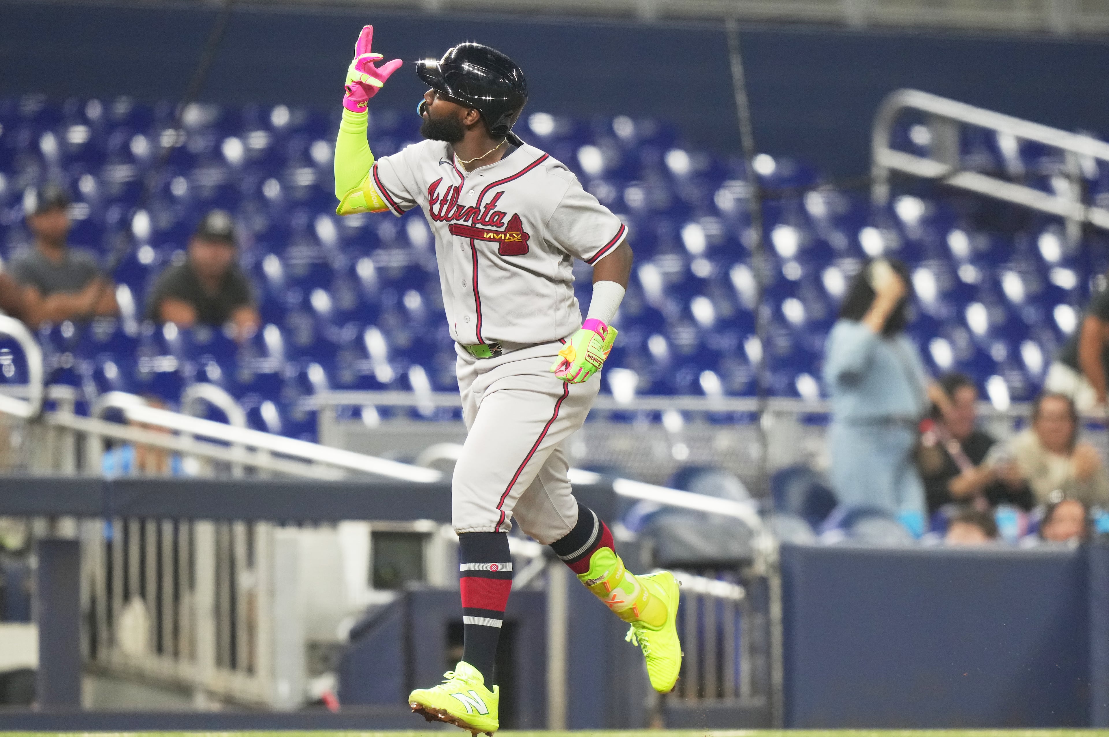 Braves Marlins Baseball