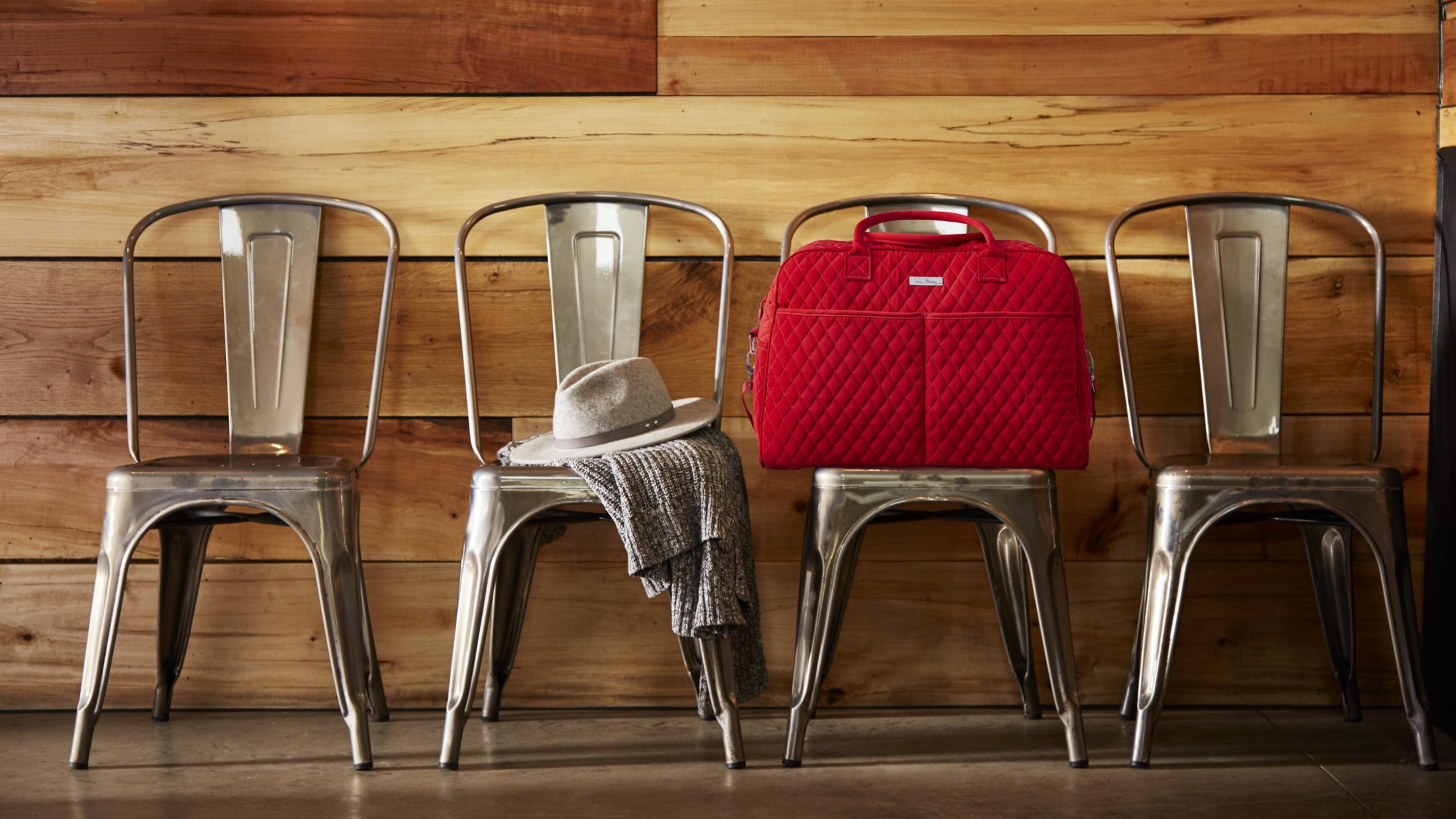 This Vera Bradley cloth bag is perfect for travel needs. CONTRIBUTED