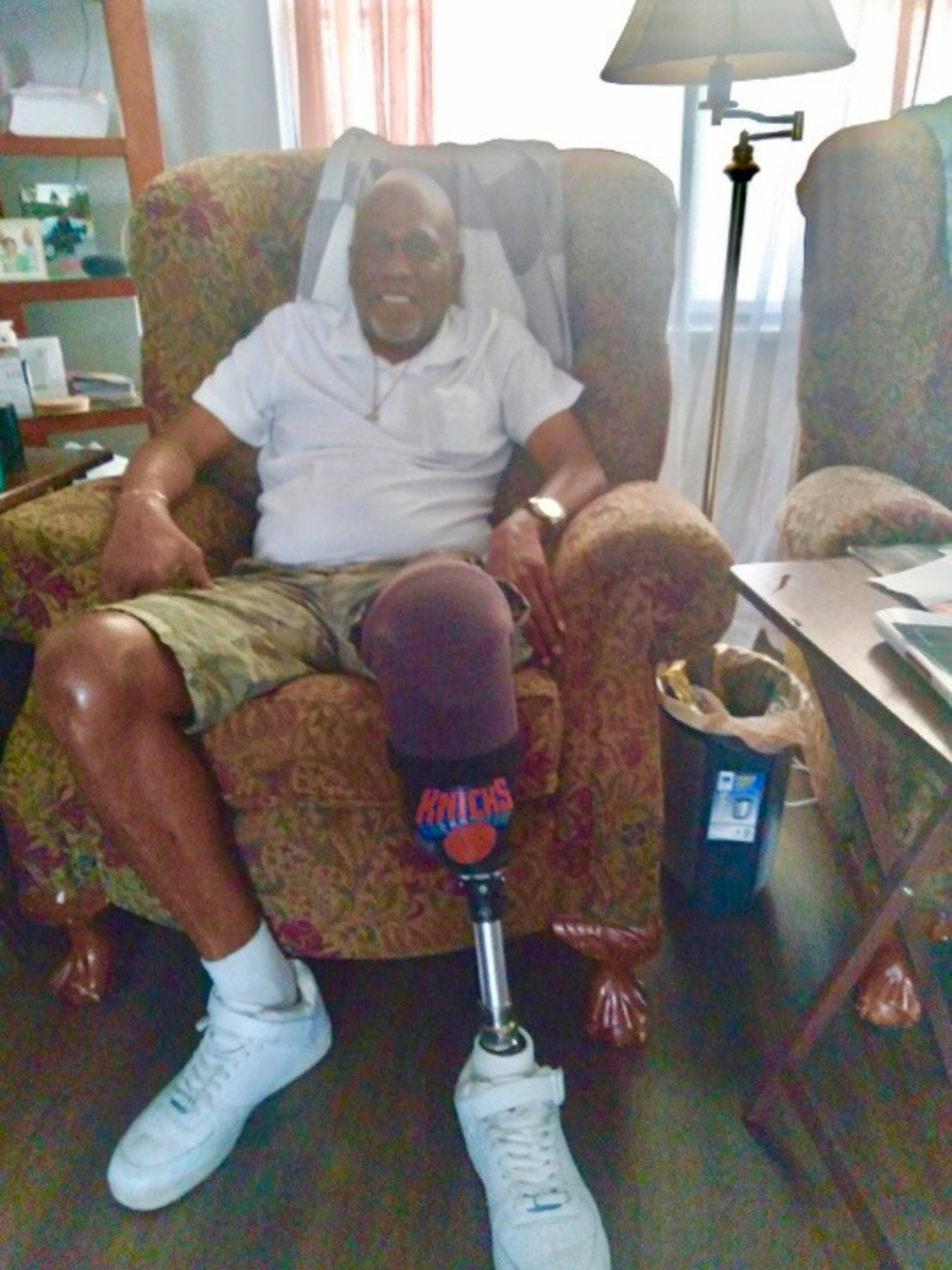Tony Black, a veteran, needed a lower limb amputation because of severe PAD.
Courtesy photo