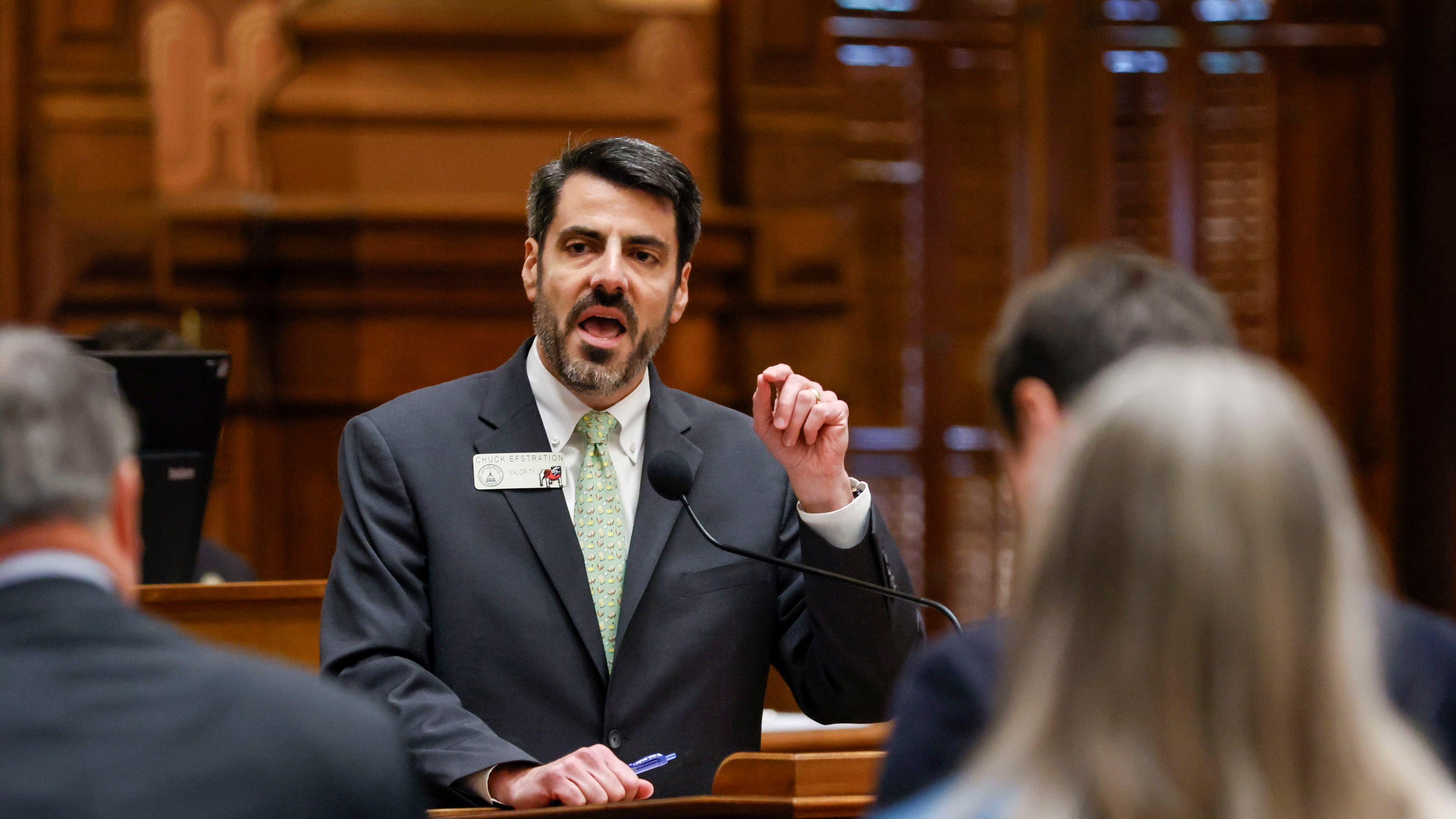 House Majority Leader Chuck Efstration is among several Georgia legislative leaders turning up the pressure on MARTA after recent violent attacks on the transit system. (Miguel Martinez/AJC)