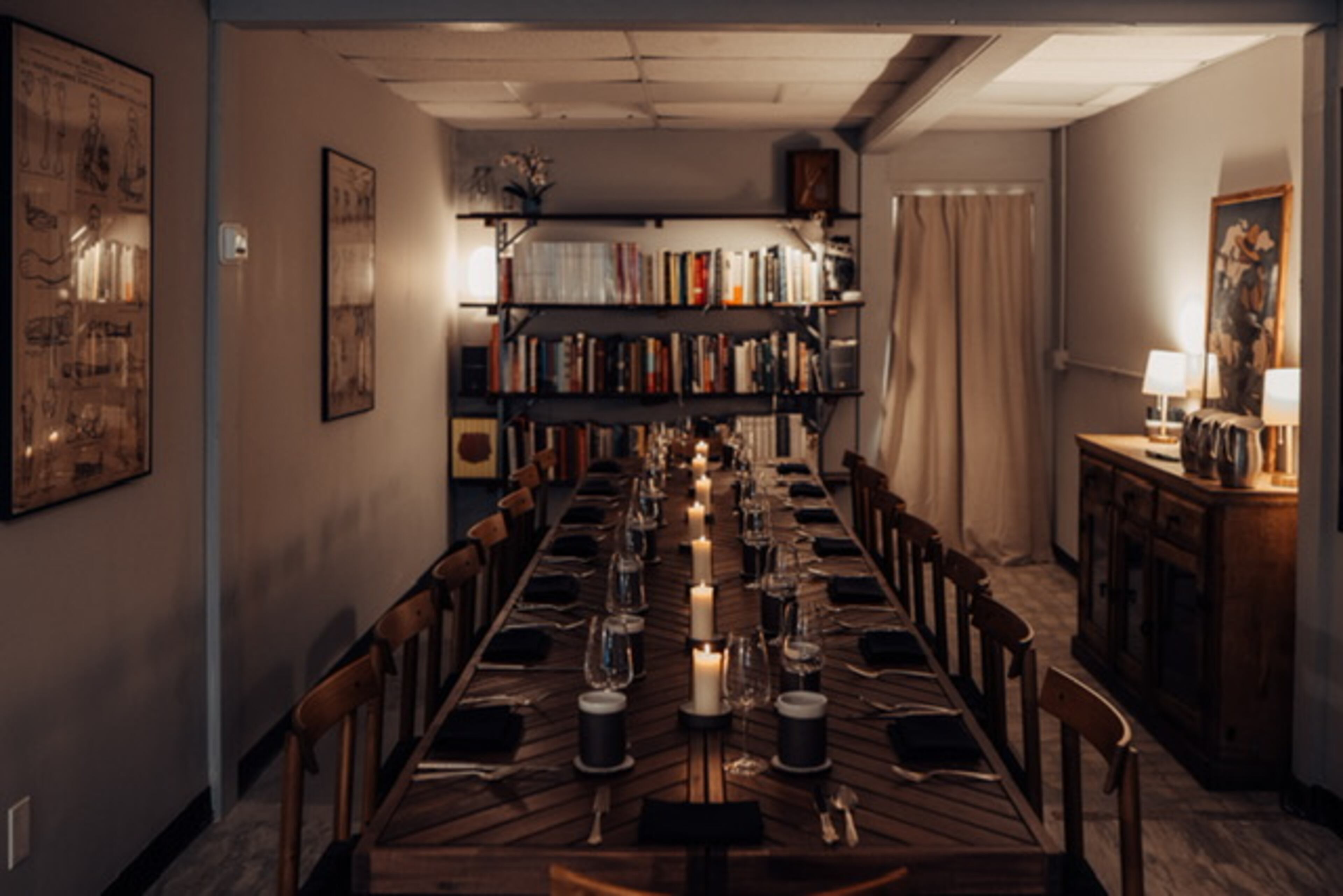 The table setup for Mug of the Month / Courtesy of Zach Meloy