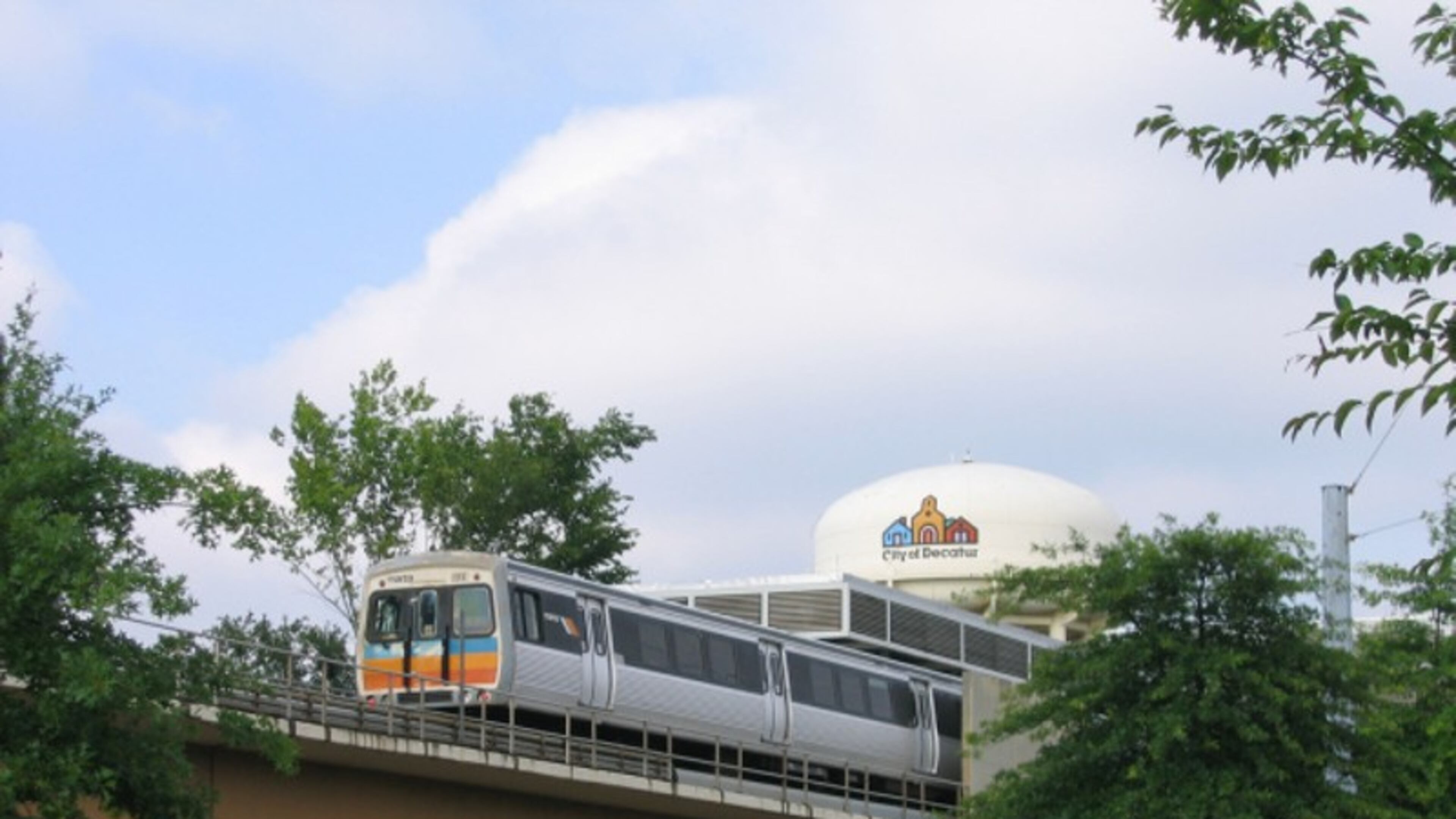 The East Lake MARTA station, actually in extreme west Decatur. The city will begin examining ways to develop a portion of the property, likely some style of mixed use. East Lake is currently the second most under utilized MARTA station in metro Atlanta. Daily entries at East Lake average 1,101 compared to 5,388 at the Avondale MARTA, and 4,466 at the downtown Decatur station. Courtesy of MARTA