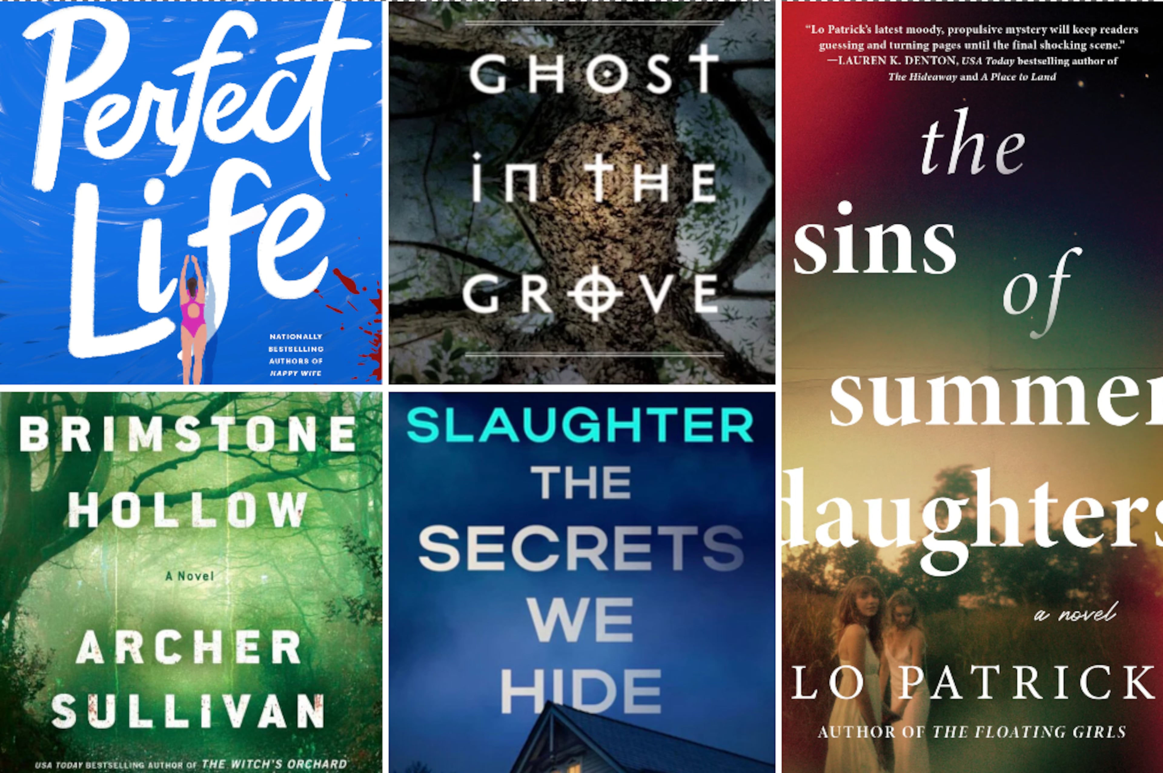 Murder sparks mayhem in 5 new thrillers by Southern authors