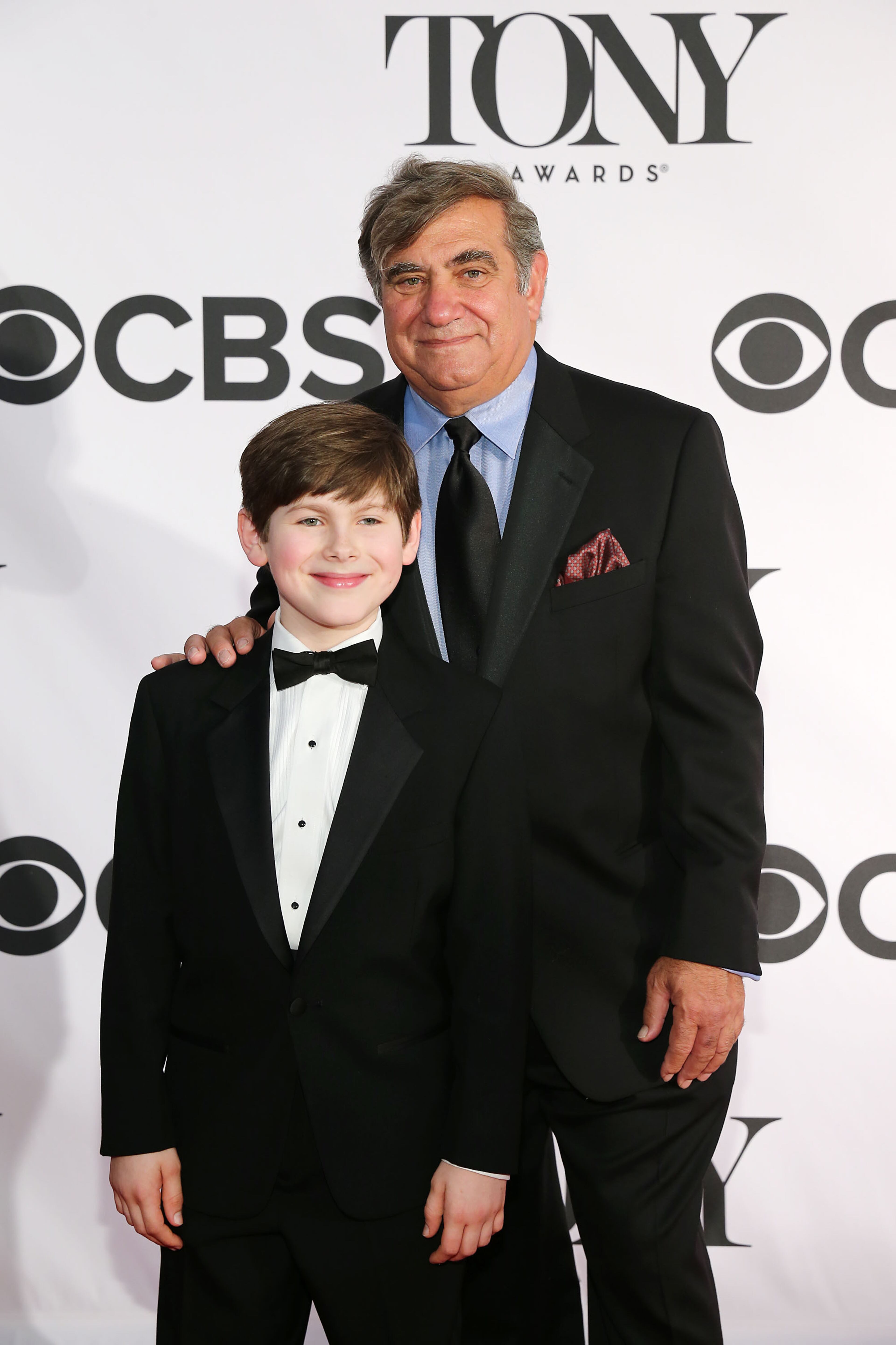 Actor Dan Lauria and son attend The 67th Annual Tony Awards at Radio City Music Hall on June 9, 2013 in New York City.
