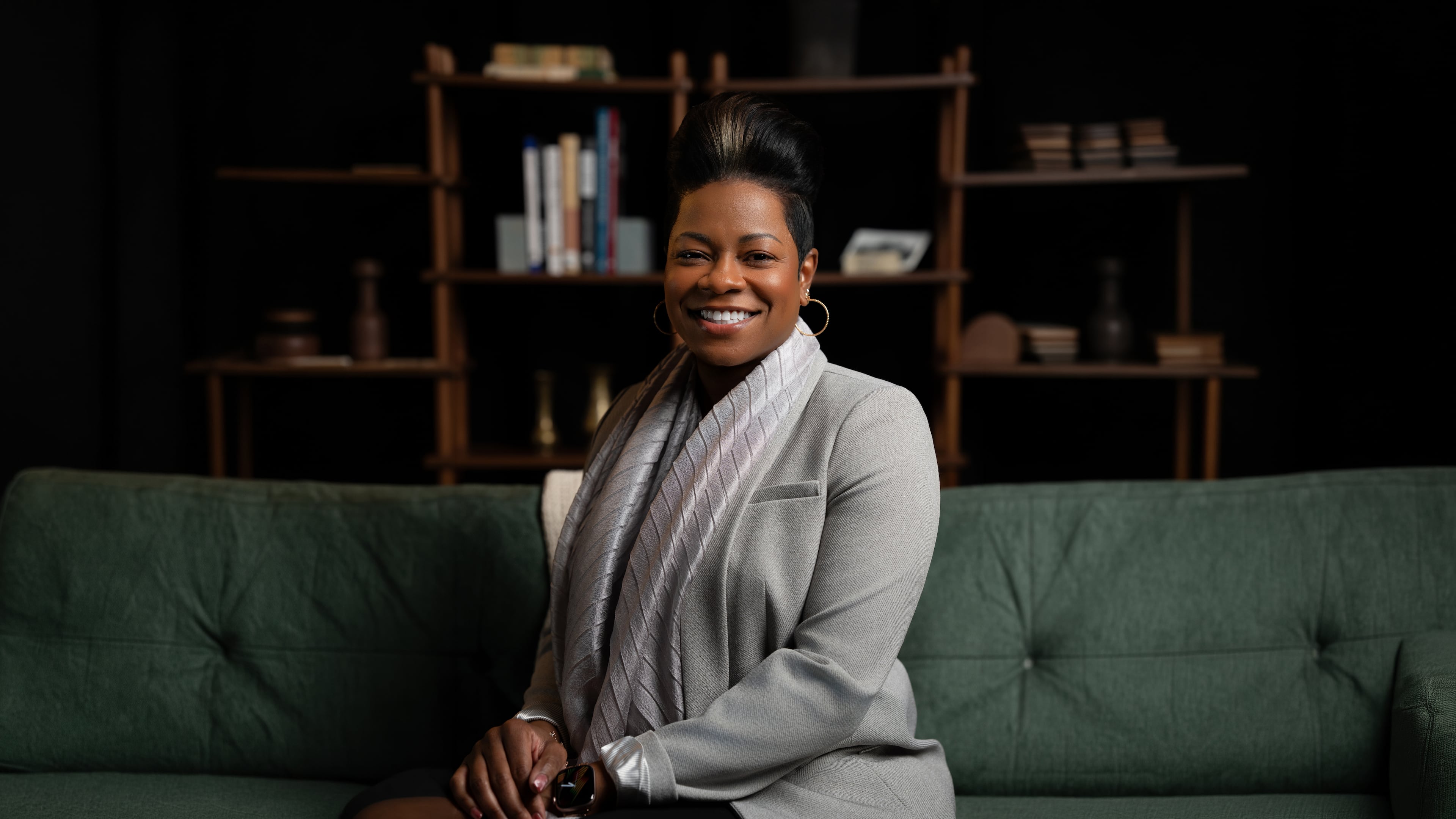 Robin Burse, a 2026 Celebrating Nurses honoree, is the professional practice manager at Grady Memorial Hospital. (Surefire Video for the AJC)