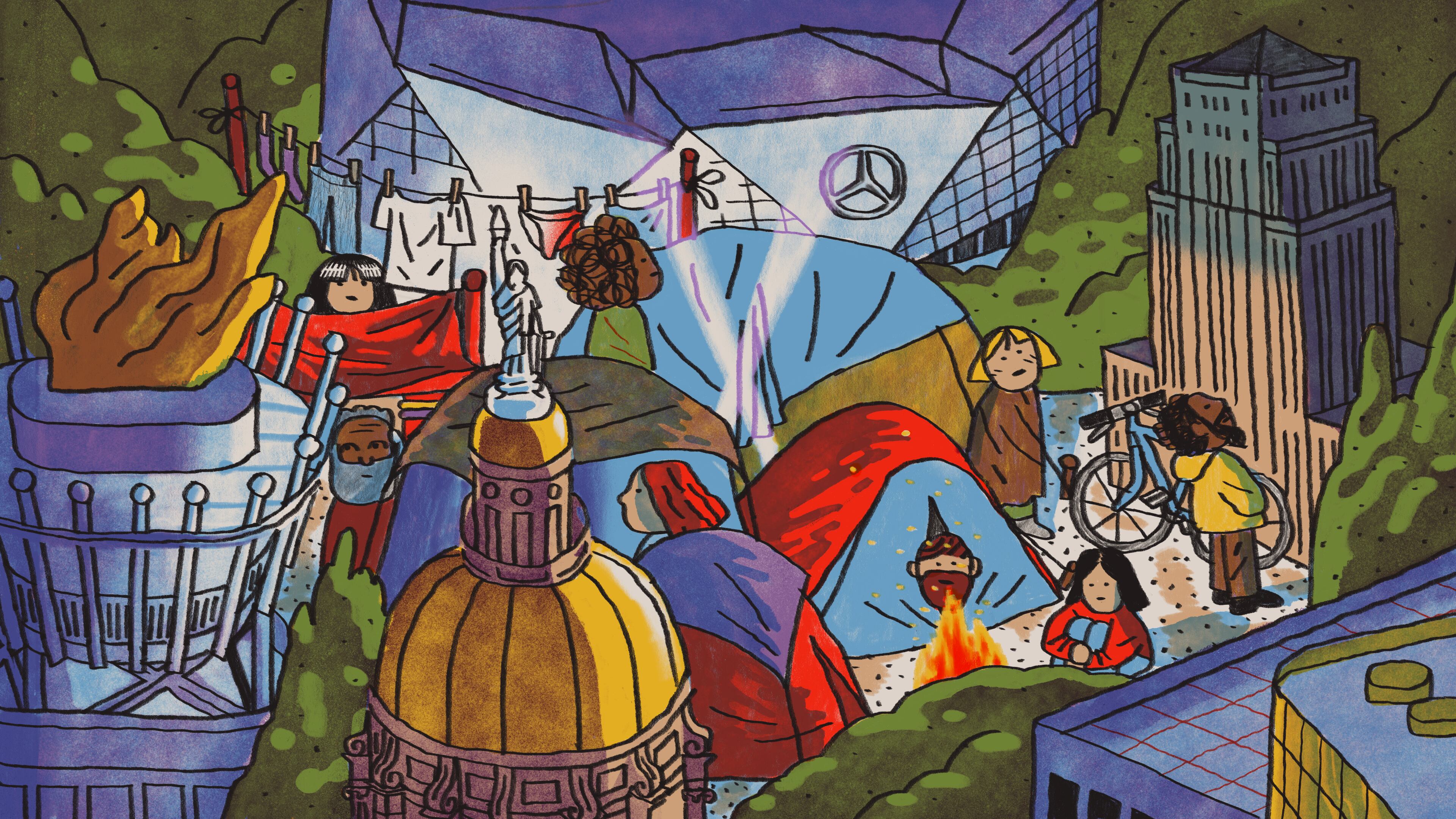 (Illustration: Justin Tran for the AJC)