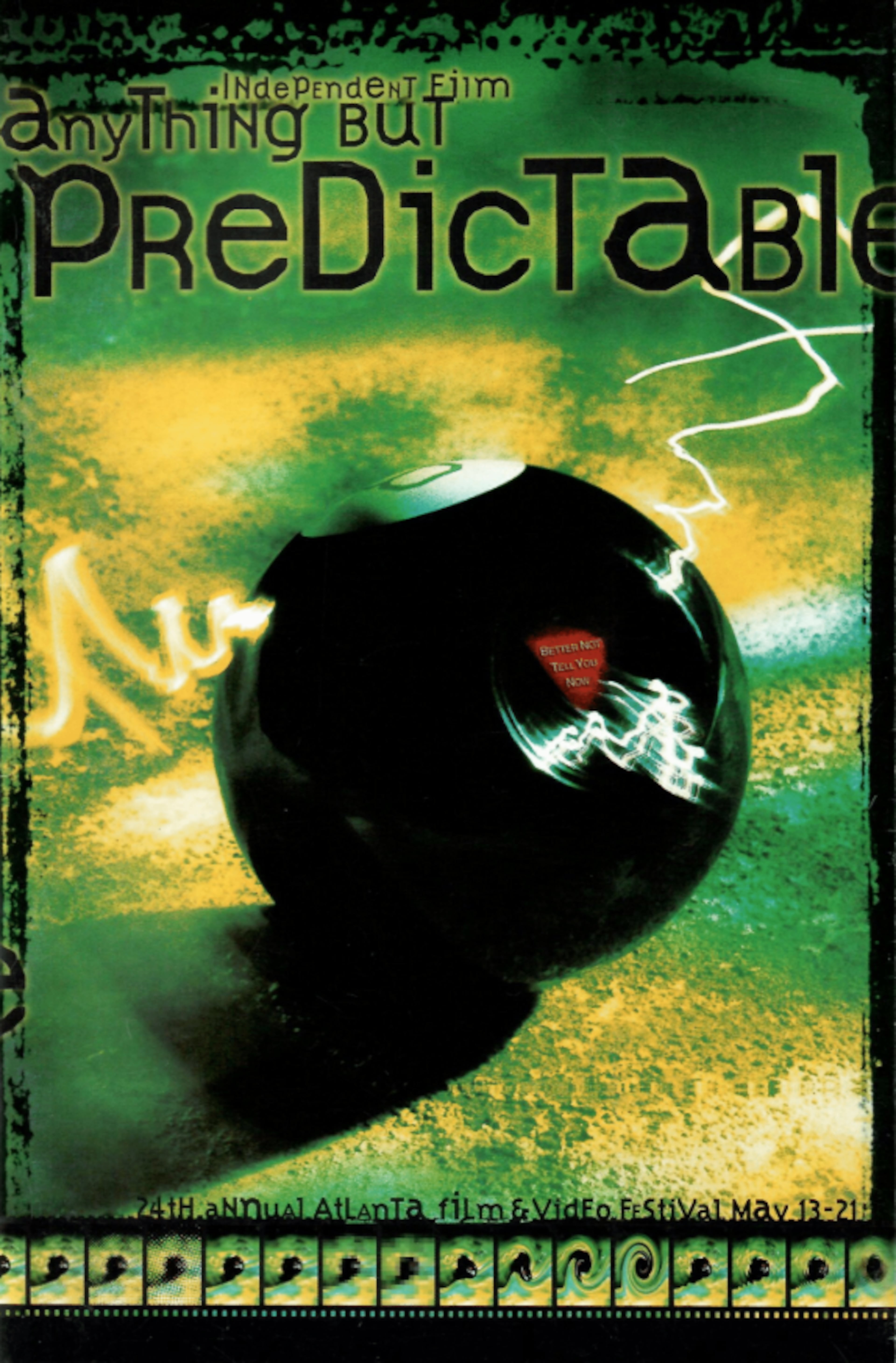 A program guide from the 2000 festival. Among the titles shown was "The Accountant," the Georgia-set and Georgia-filmed short film debut of Ray McKinnon that stars Walton Goggins. (Courtesy of the Atlanta Film Society)