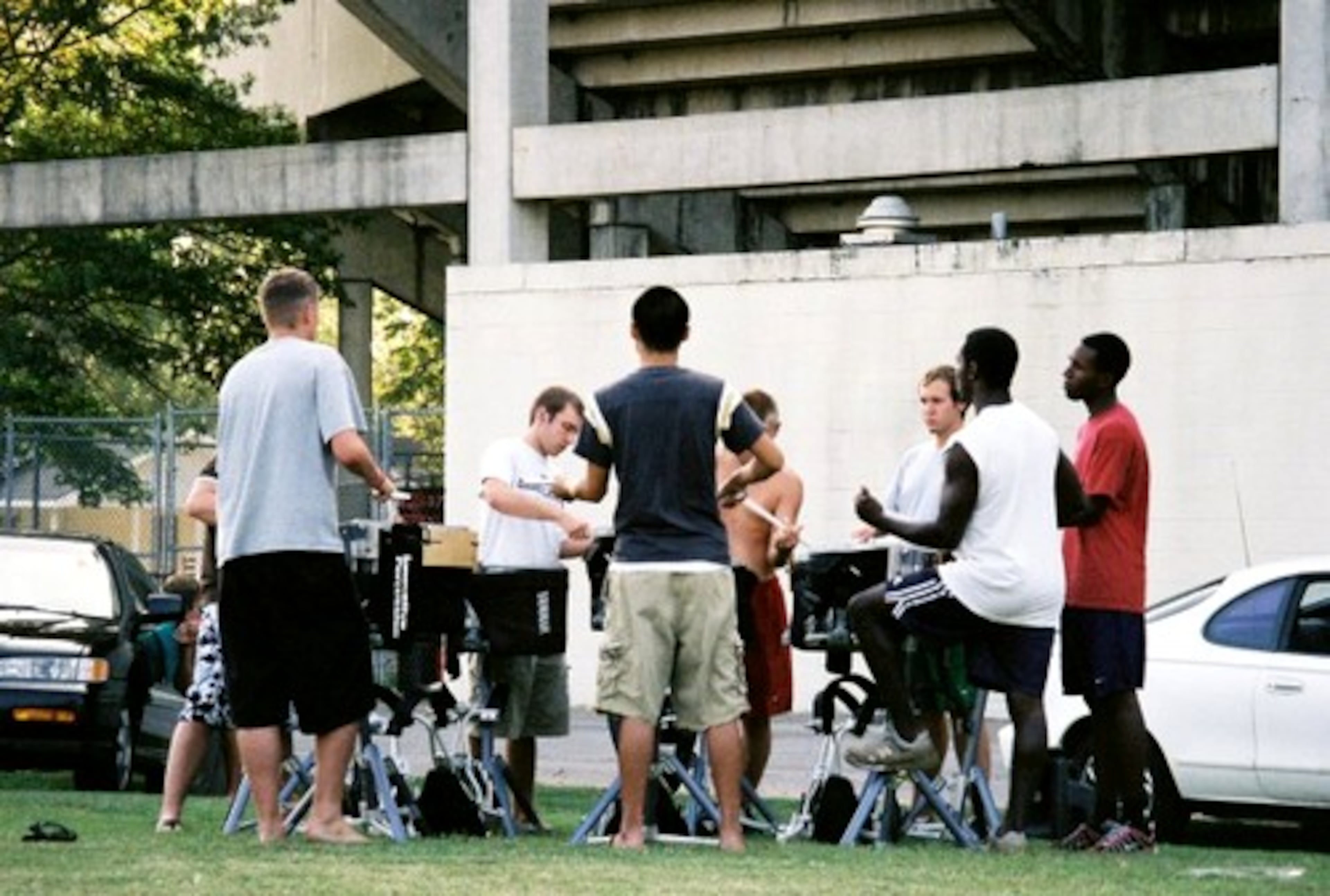 Jacksonville State University (Alabama) has the best drumline in the country. Most other drumlines know this. Many students come from all over the country just to drum there. Atlanta will get to see them as they open at Georgia Tech in 2008.