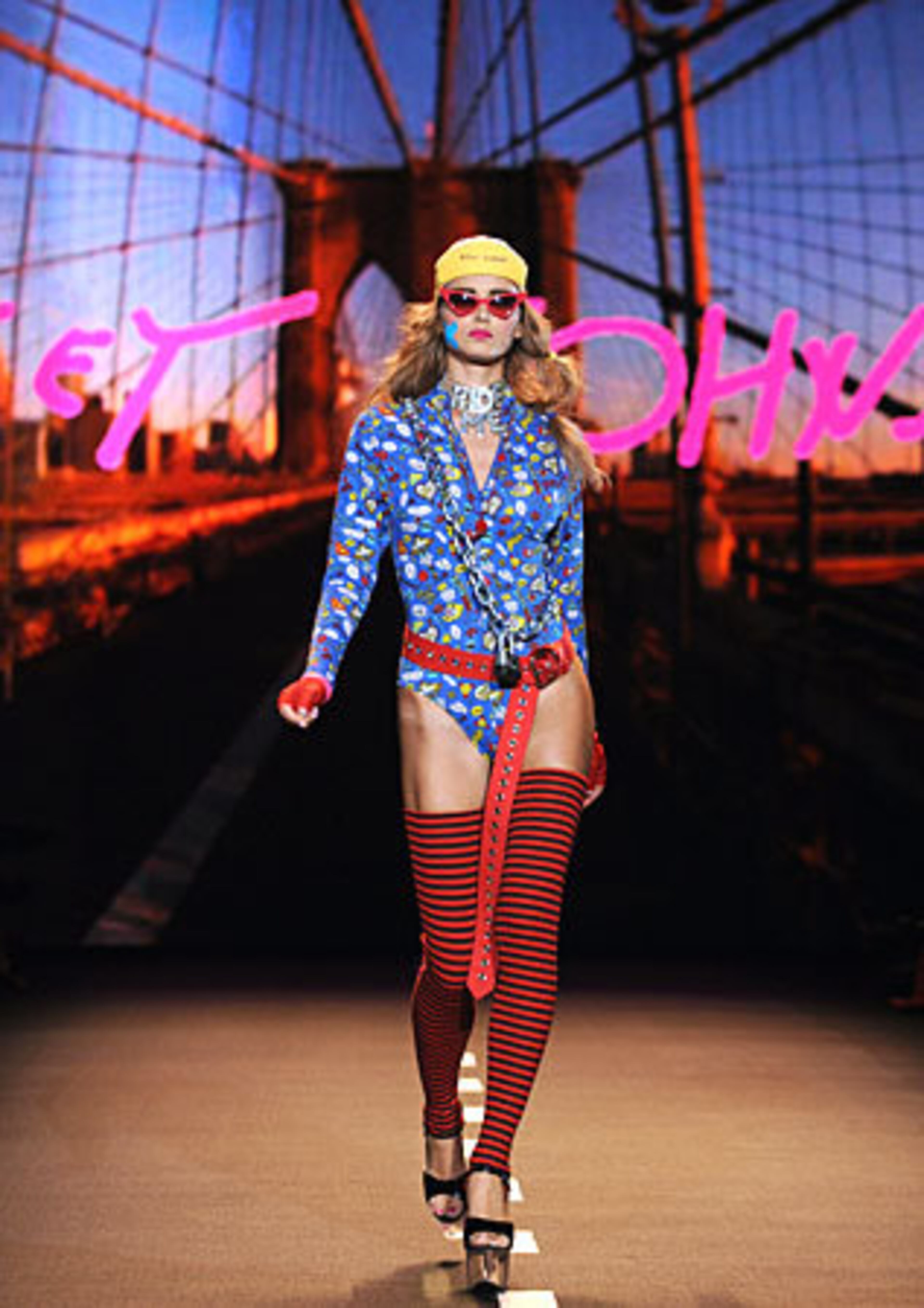 The Betsey Johnson spring 2011 collection is shown during Fashion Week in New York, Monday, Sept. 13, 2010.