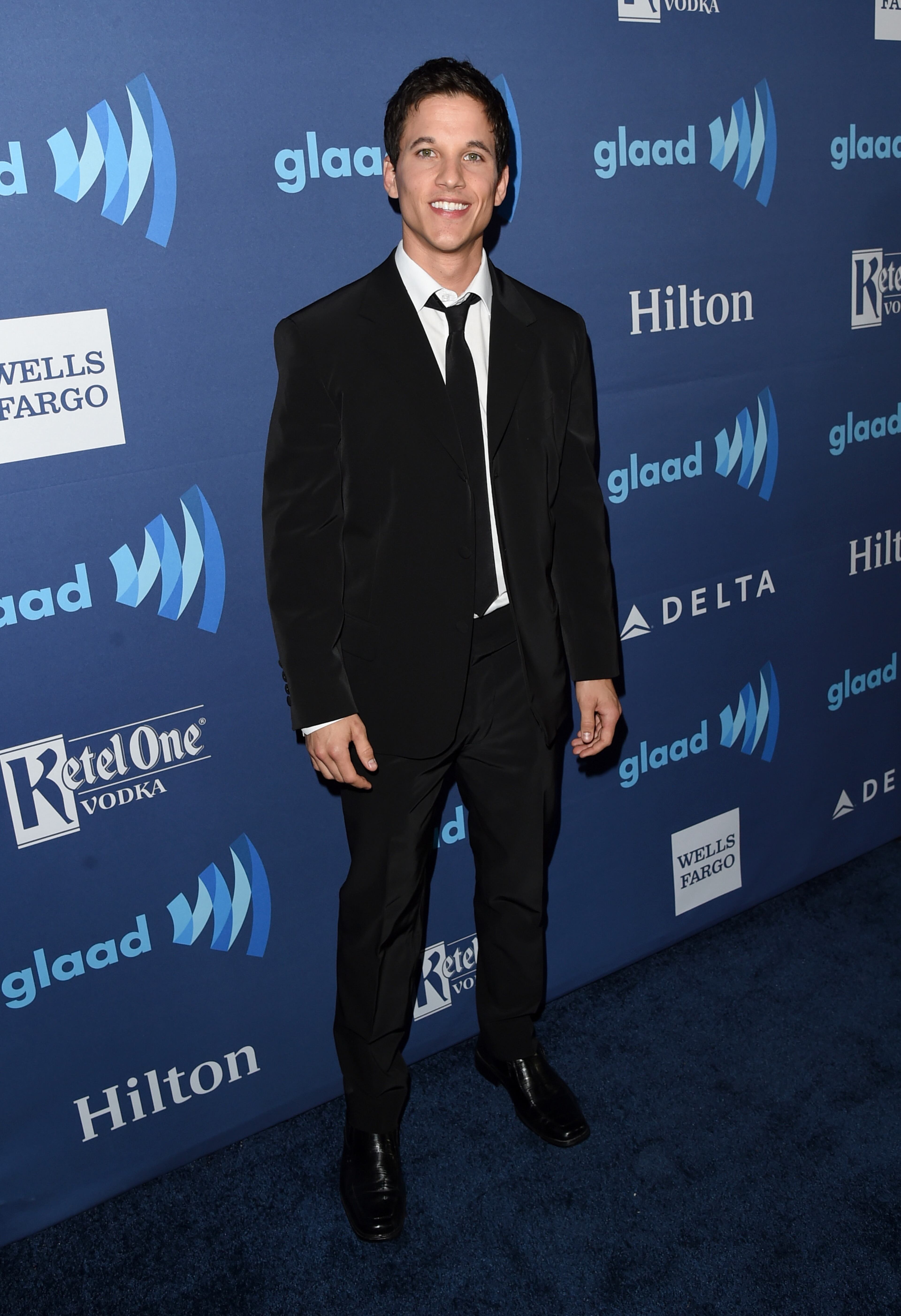 BEVERLY HILLS, CA - MARCH 21: Actor Mike Manning attends the 26th Annual GLAAD Media Awards at The Beverly Hilton Hotel on March 21, 2015 in Beverly Hills, California. (Photo by Jason Merritt/Getty Images for GLAAD)