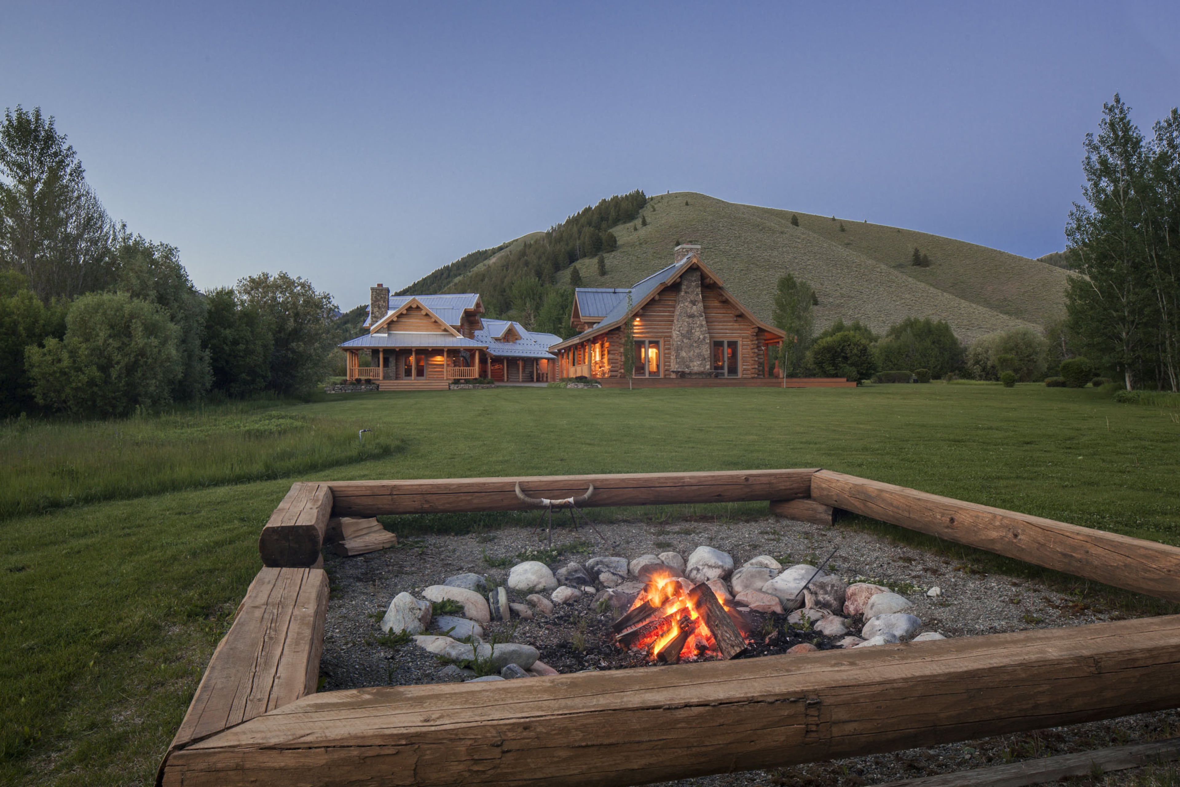The mountain getaway once owned by legendary actor Steve McQueen, who died in 1980, is on the market for $7.4 million. The 500-acre Pioneer Moon Ranch near Ketchum, Idaho, includes two log structures and a four-bay garage. McQueen, who enjoyed mountain views and rustic charm, said, "The Navajos have a saying they live by: 'A land where there is time enough and room enough.' I want that, too." For more information, visit http://www.toptenrealestatedeals.com/homes/weekly-ten-best-home-deals/2013/8-13-2013/.