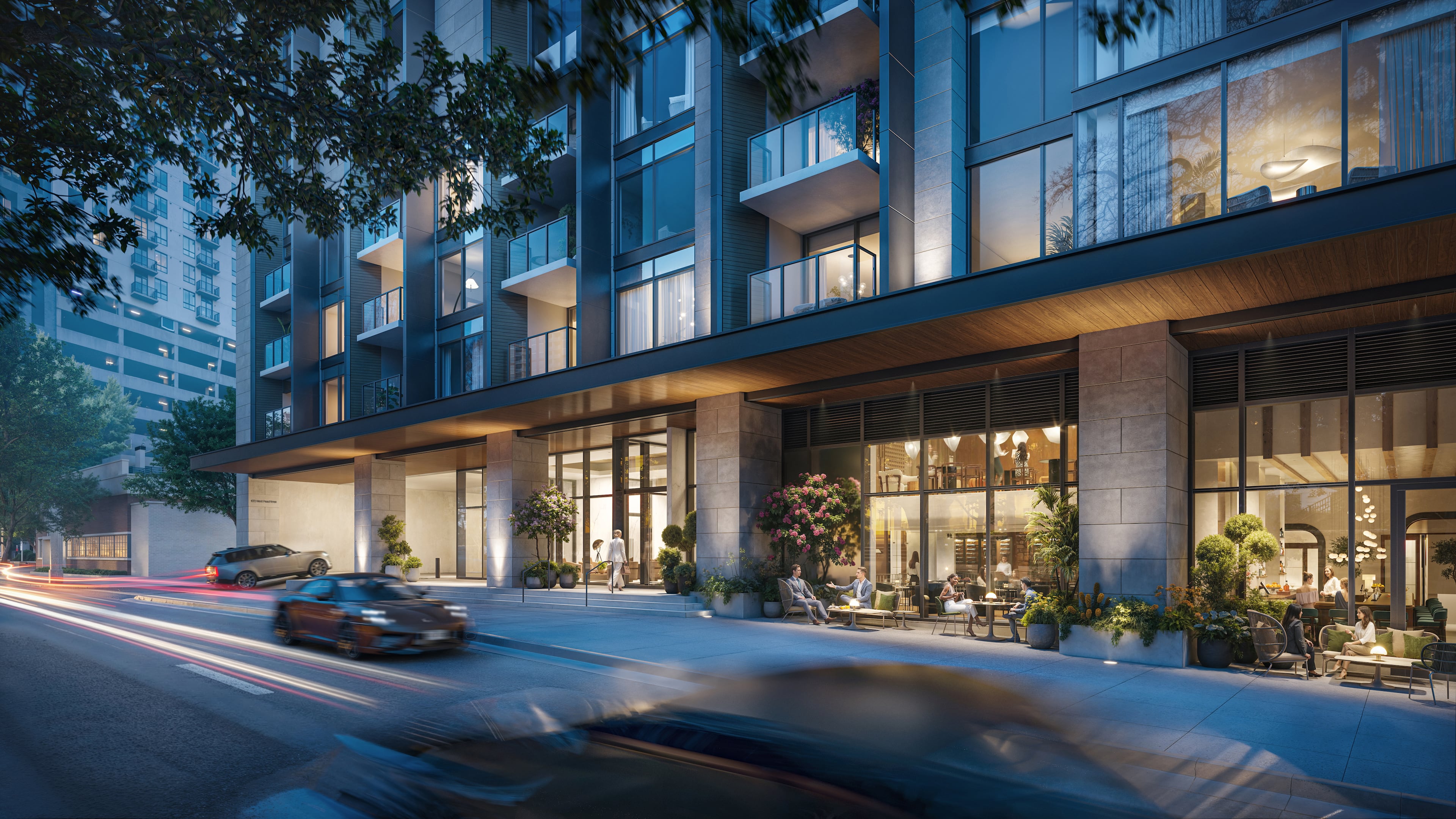 This is a rendering of Rockefeller Group's new 60-story skyscraper at 1072 W Peachtree St. in Midtown, which includes eight floors of new office space. (Courtesy of Eleven Visualisation)