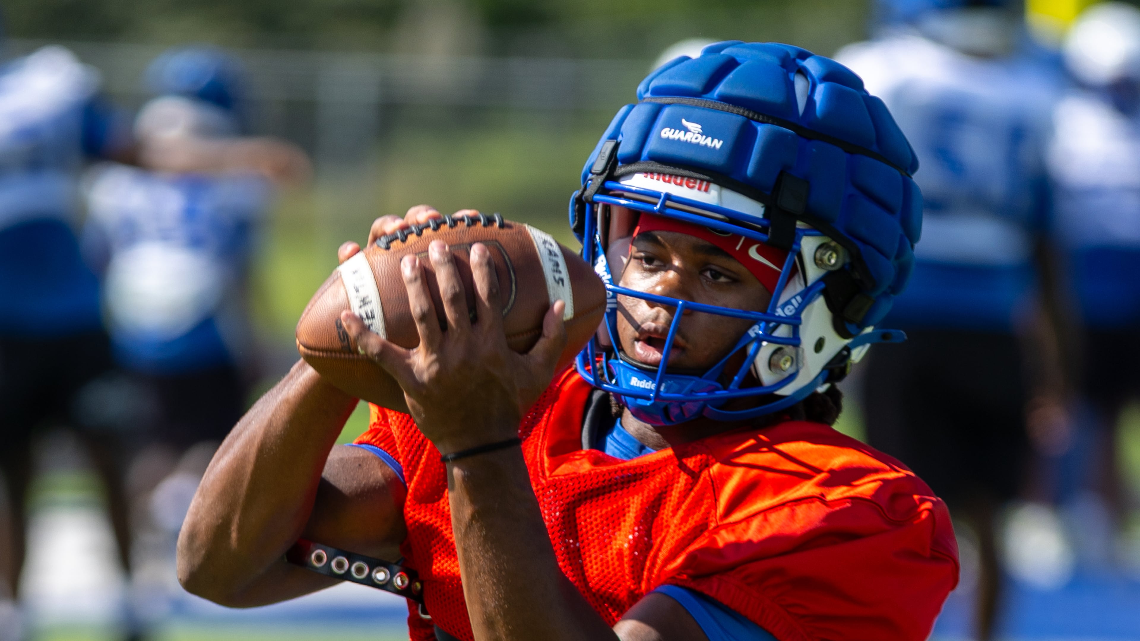 4-star Newton High RB Kevin Hartsfield is the consensus No. 1 RB prospect in America for the Class of 2028. He's already totaled up 2,026 yards on 12.9 yards per carry with 20 touchdowns in his first two varsity seasons. (Jeff Sentell/ DawgNation)