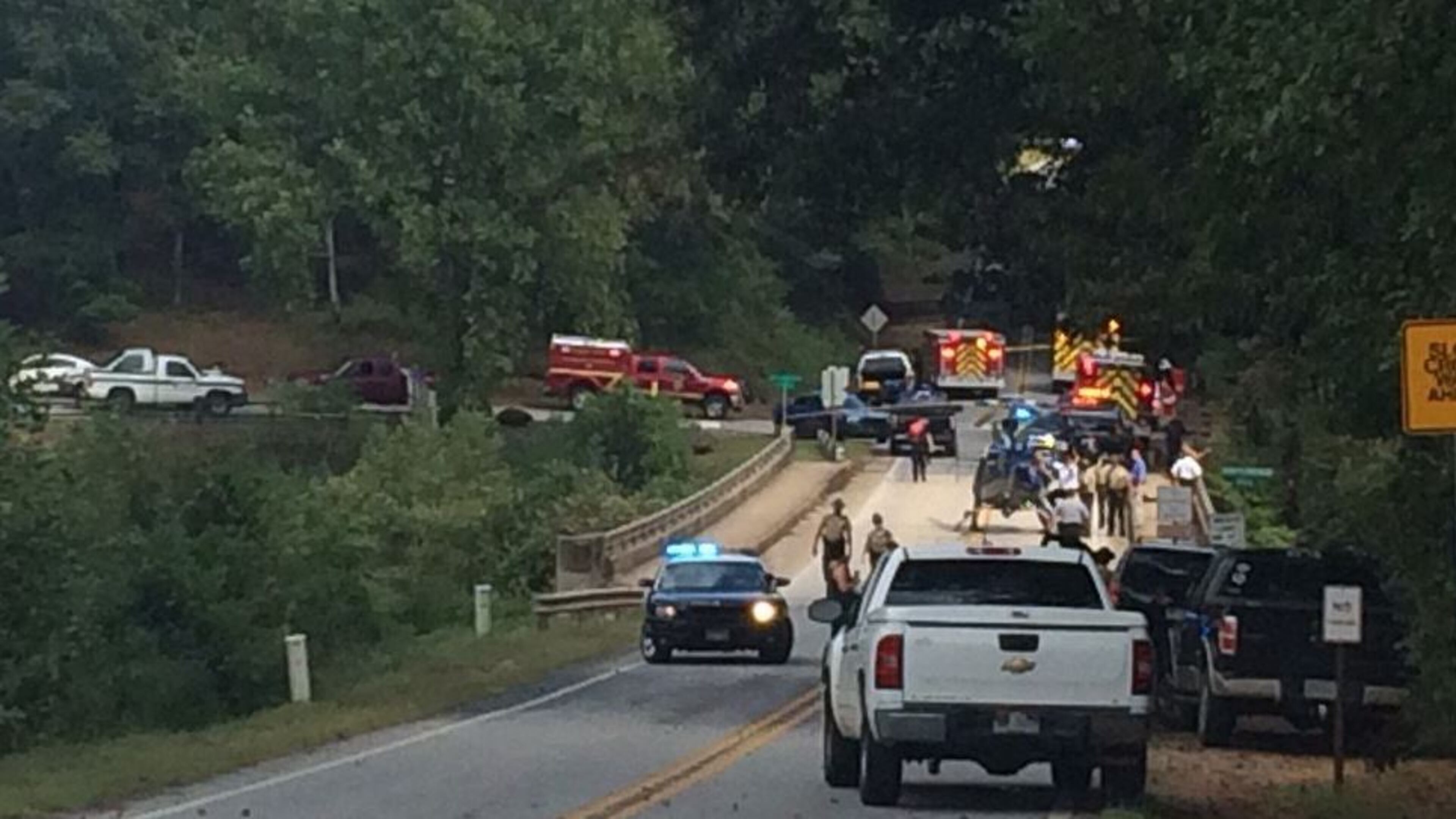 A child drowned Tuesday at High Falls State Park in Monroe County.