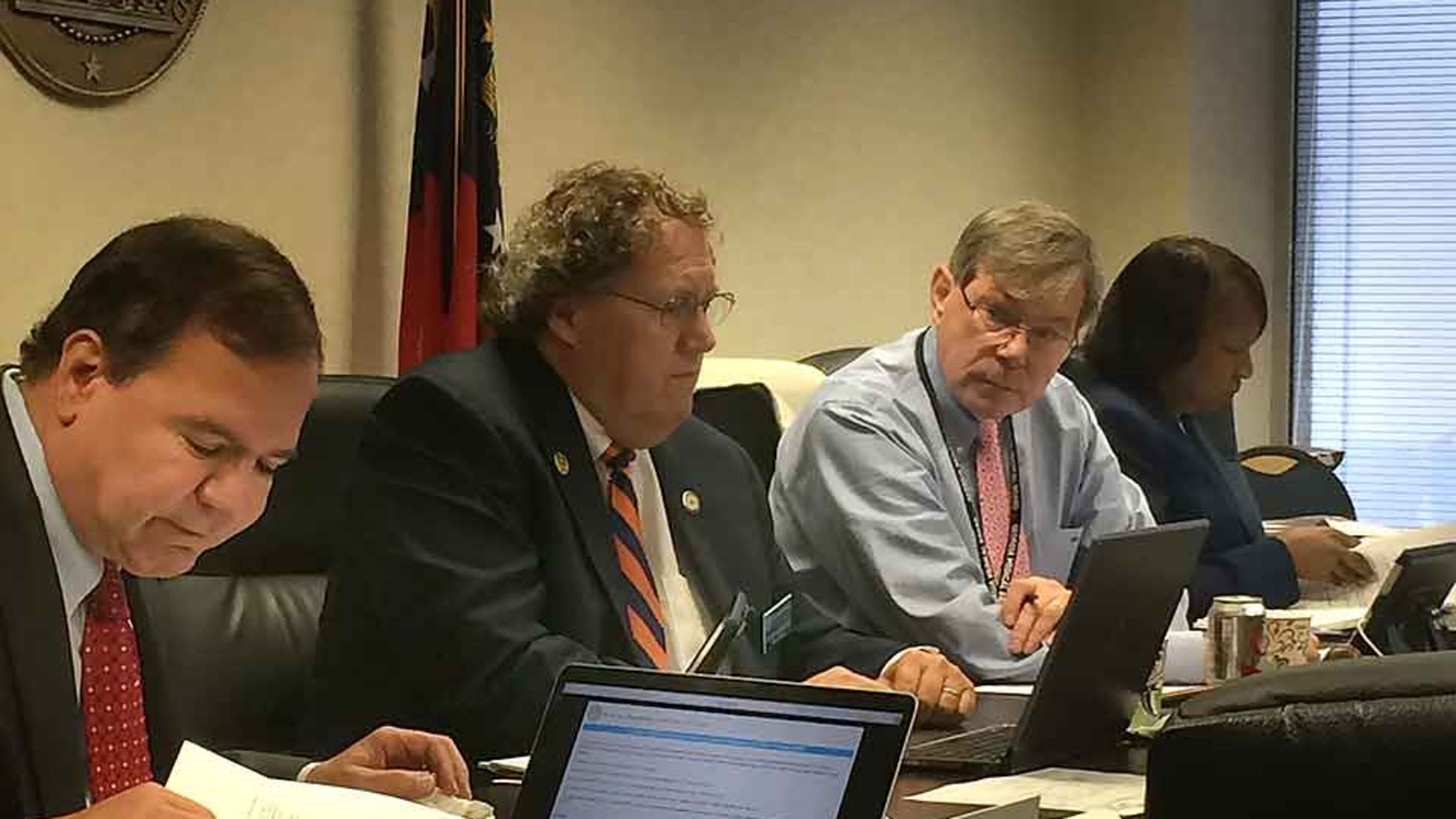 The Georgia Composite Medical Board meets in 2017. A new report says the panel imposes serious penalties against physicians less often than almost any other medical regulatory body in the country.