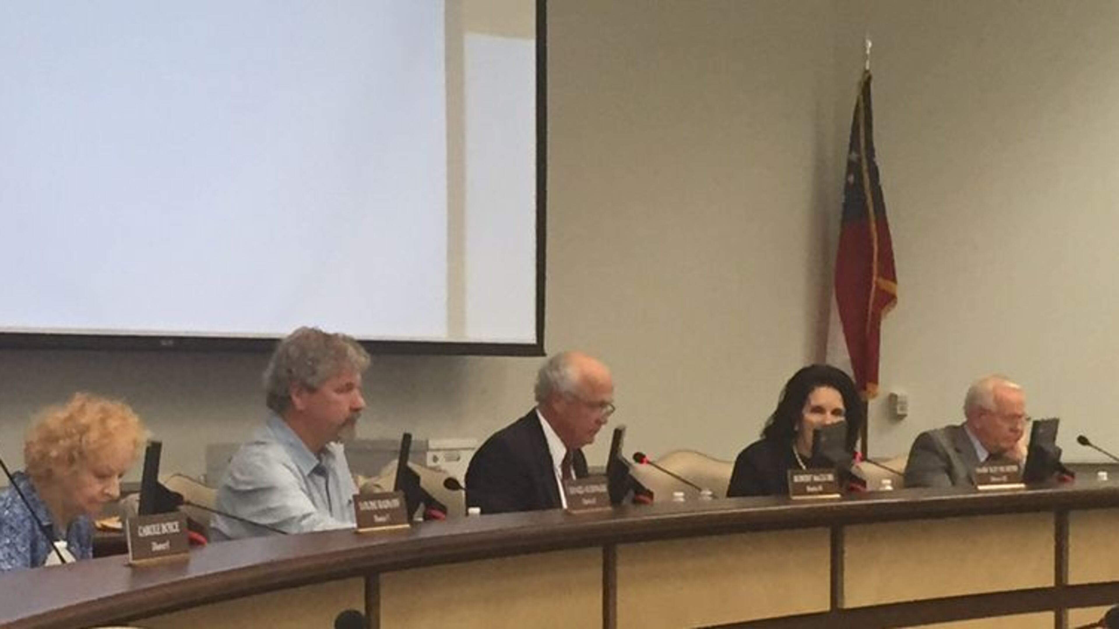 Gwinnett County school board members will give approval to proposed textbooks and digital resources. ERIC STIRGUS