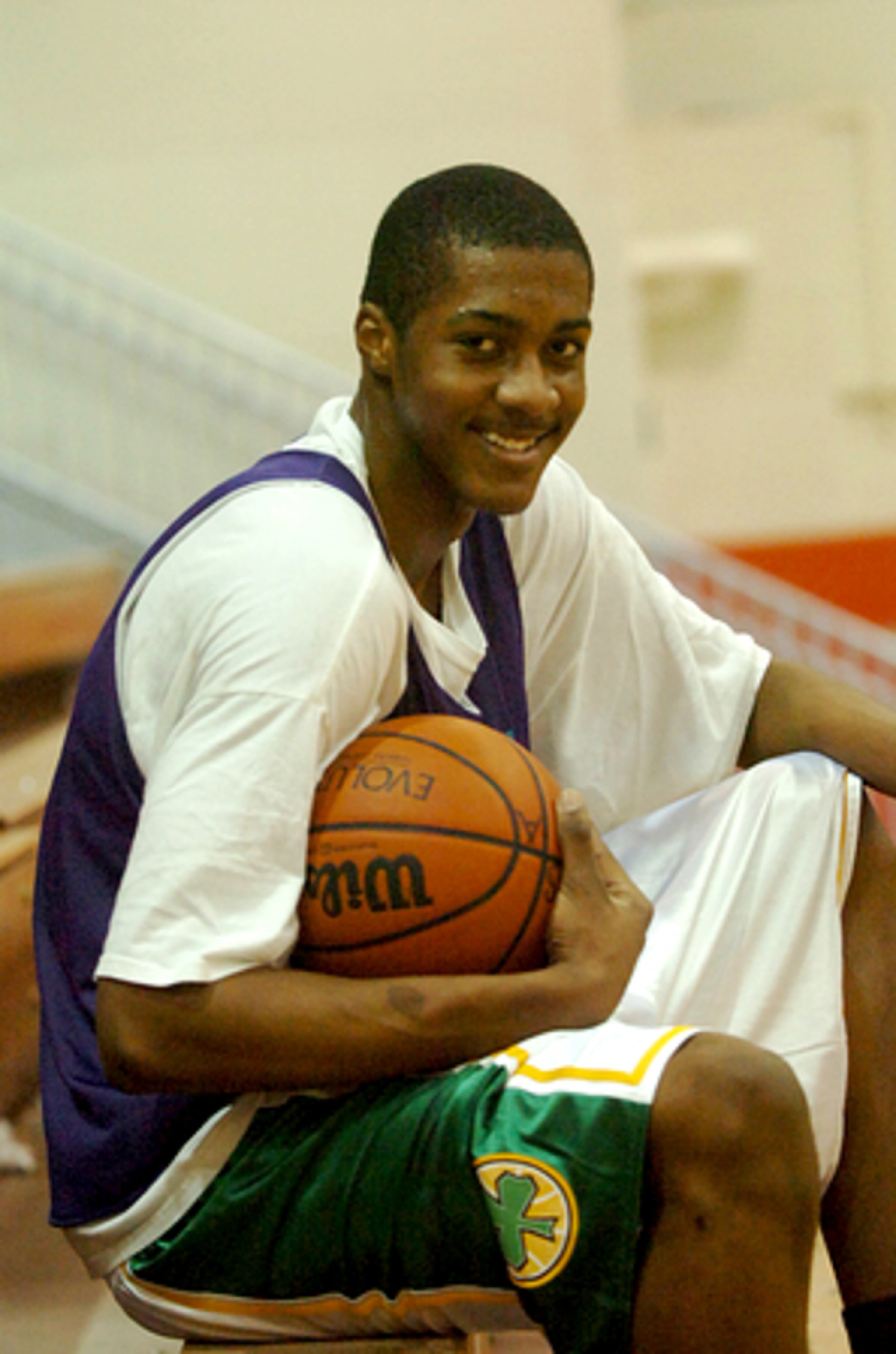 4. He steals traits from Howard and David Robinson in the character category. Simply put, he's a gentle giant who goes about his business and is a strong player on and off the court.