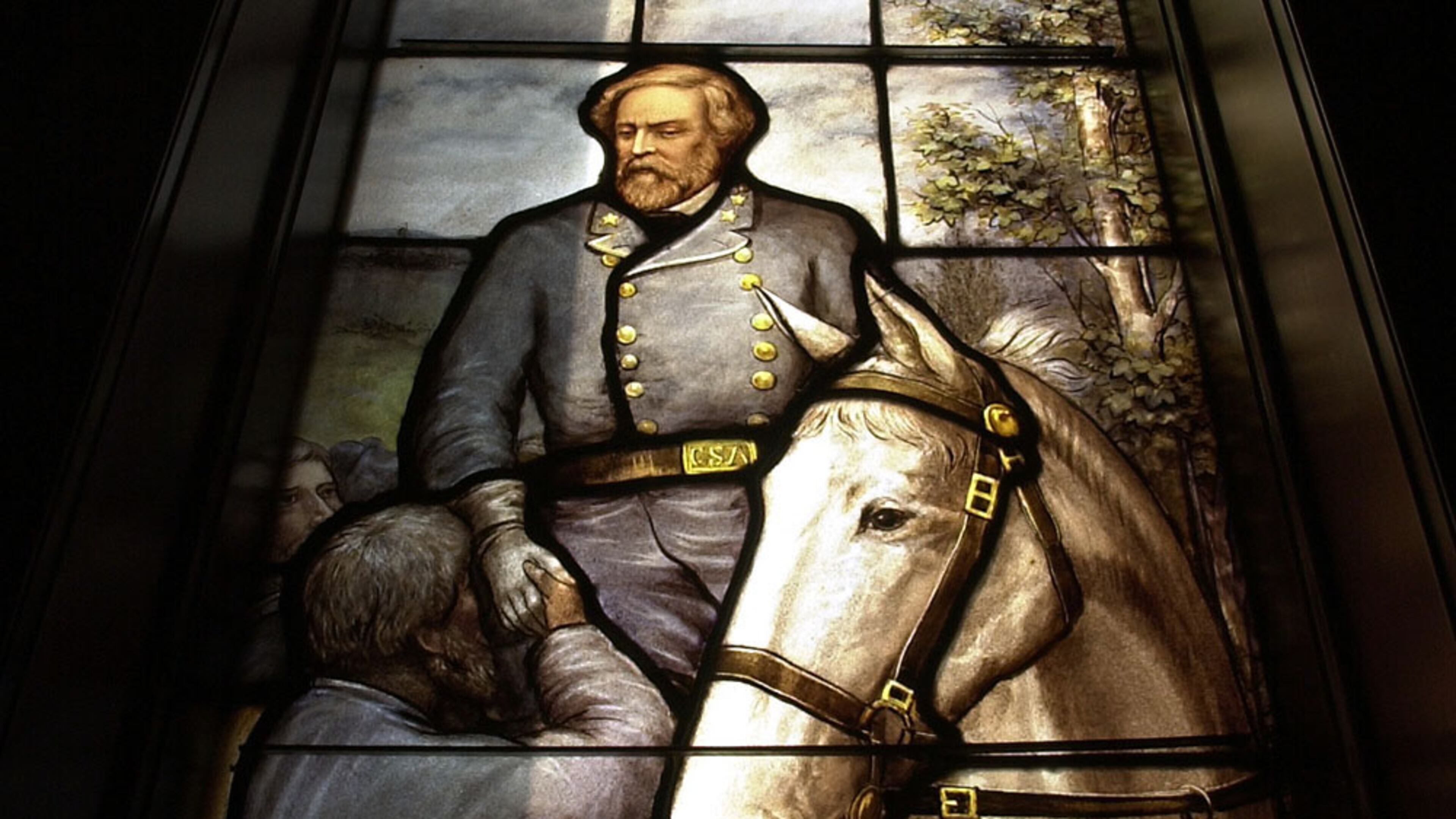 THE RISE AND FALL OF THE CONFEDERACY (Rhodes Hall): Not all memorials are built of stone or metal. This granite mansion in Midtown has a series of stained glass windows that show the history of the Confederacy, including key battles and portraits of generals and statesmen. The windows were reinstalled at the home in 1990 after spending 25 years in storage at the Georgia Archives. Rhodes Hall hasn't been a public space since the Georgia Trust took possession of it in 1983, but it spent decades as a state building -- the home of the Georgia Archives from 1930-65. (CHARLOTTE B. TEAGLE / AJC file)