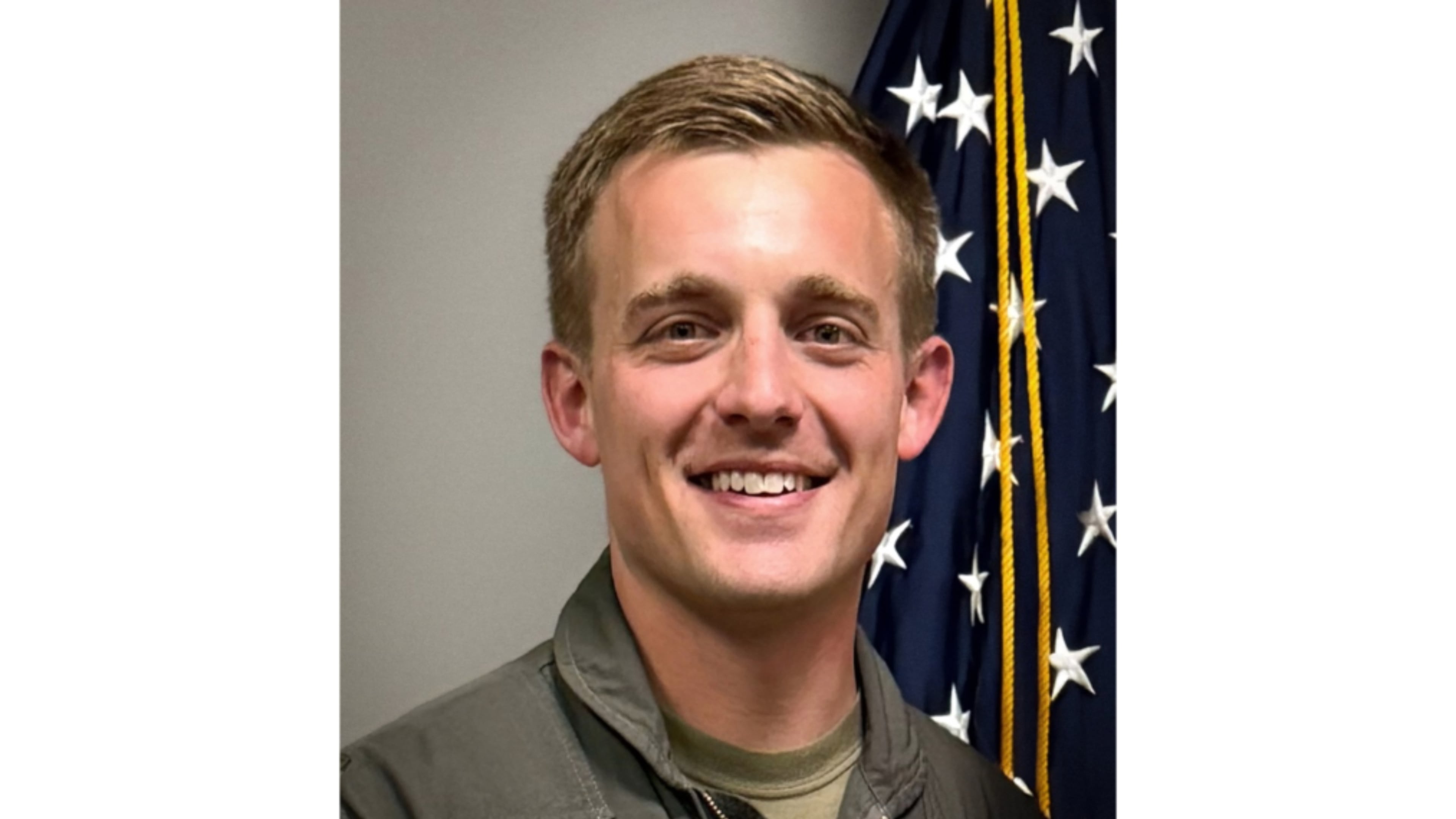 This photo provided by Mary Remmes shows Maj. Alex Klinner, Jan. 10, 2026. (Mary Remmes via AP)
