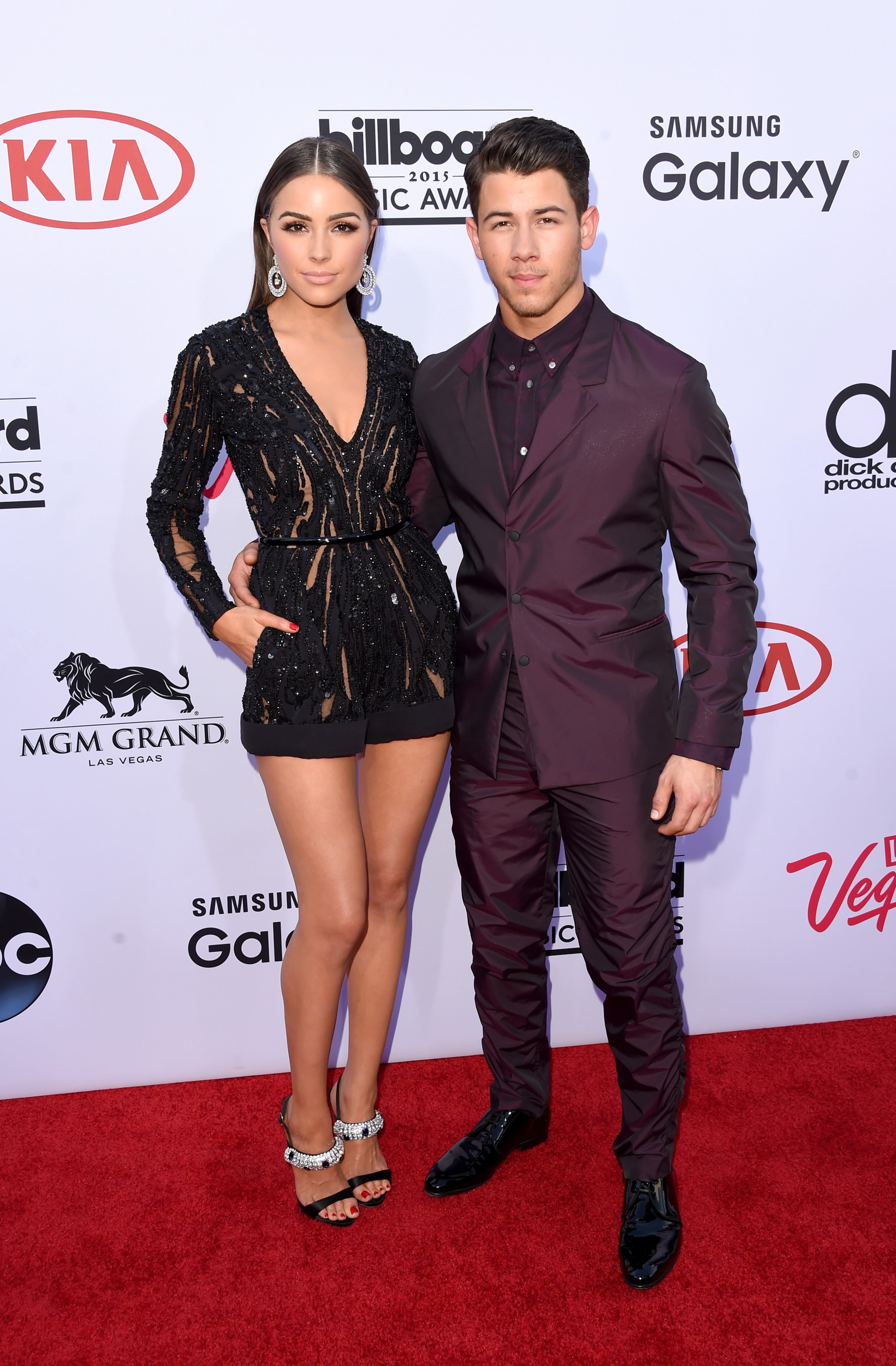 JUNE: Singer Nick Jonas and model Olivia Culpo announced they were breaking up after two years of dating. (Photo by Jason Merritt/Getty Images)