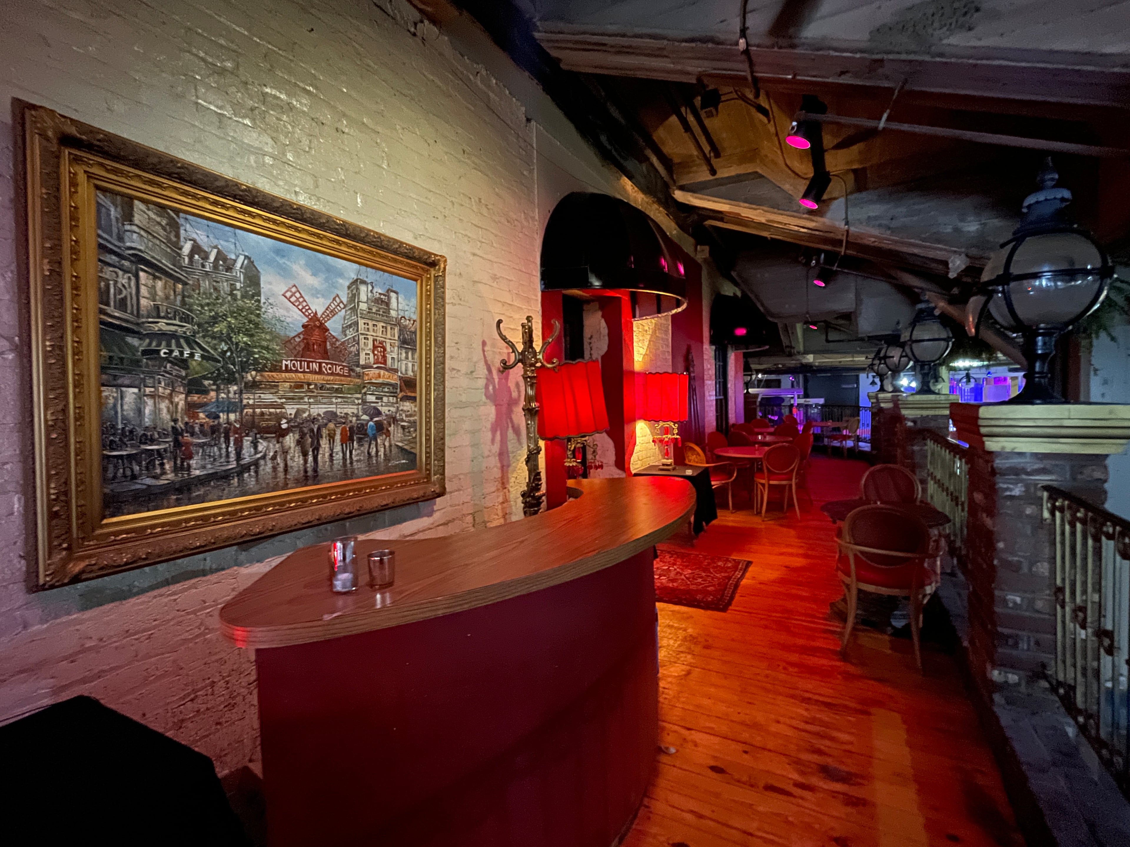 The interior of Pigalle in Underground Atlanta. / Courtesy of Pigalle