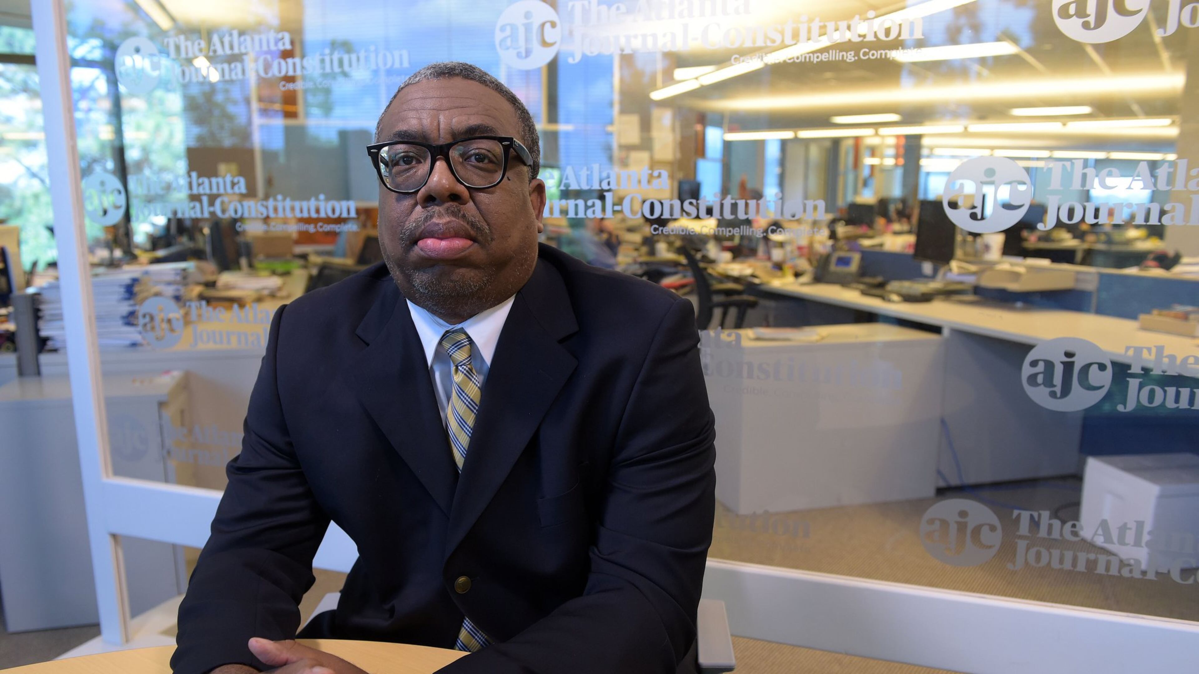 AJC reporter Ernie Suggs June 2, 2017 (KENT D. JOHNSON/kdjohnson@ajc.com)